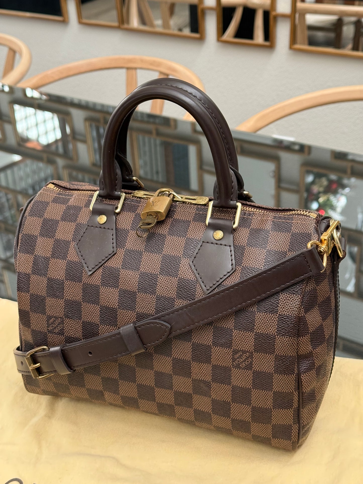 Speedy 25 Bandoulier in DE with π Lock, Key and Dustbag -Year: 2014