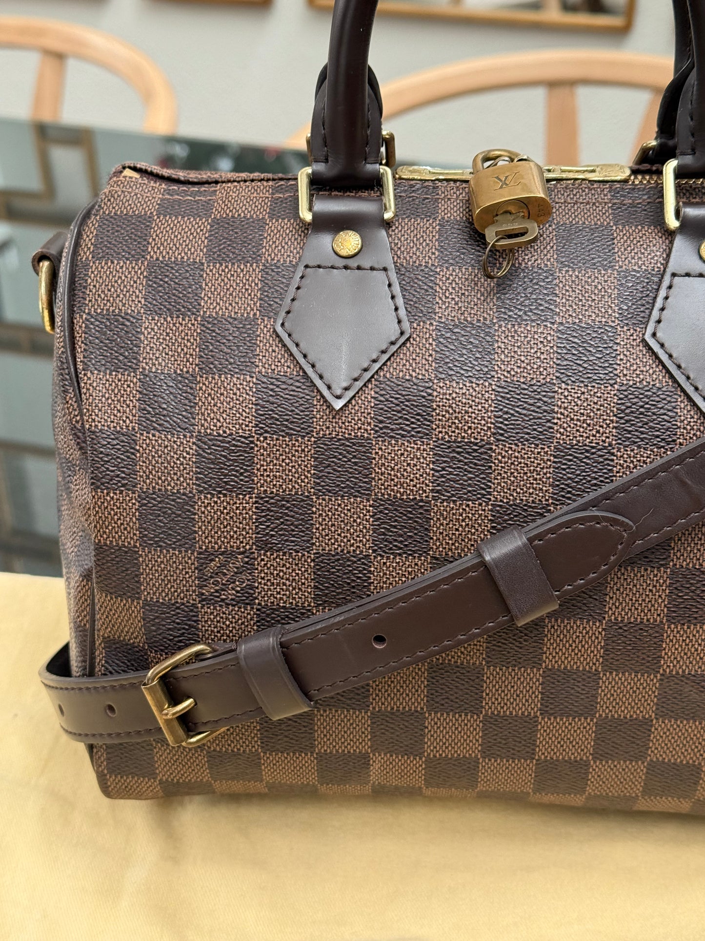 Speedy 25 Bandoulier in DE with π Lock, Key and Dustbag -Year: 2014