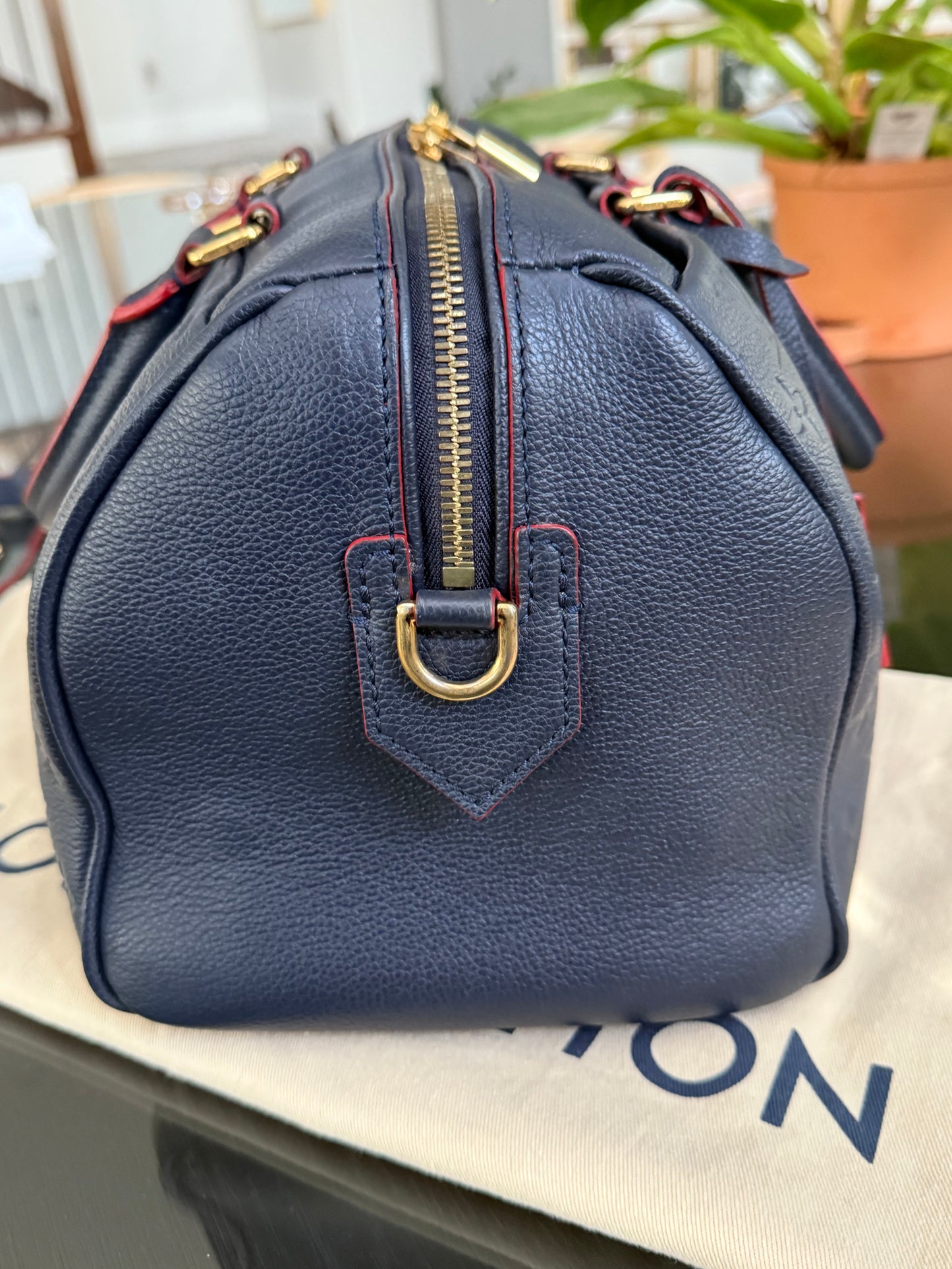 Empreinte Speedy 30 Bandoulier Marine Rouge with Dustbag ๐๏ธ Year: 2016