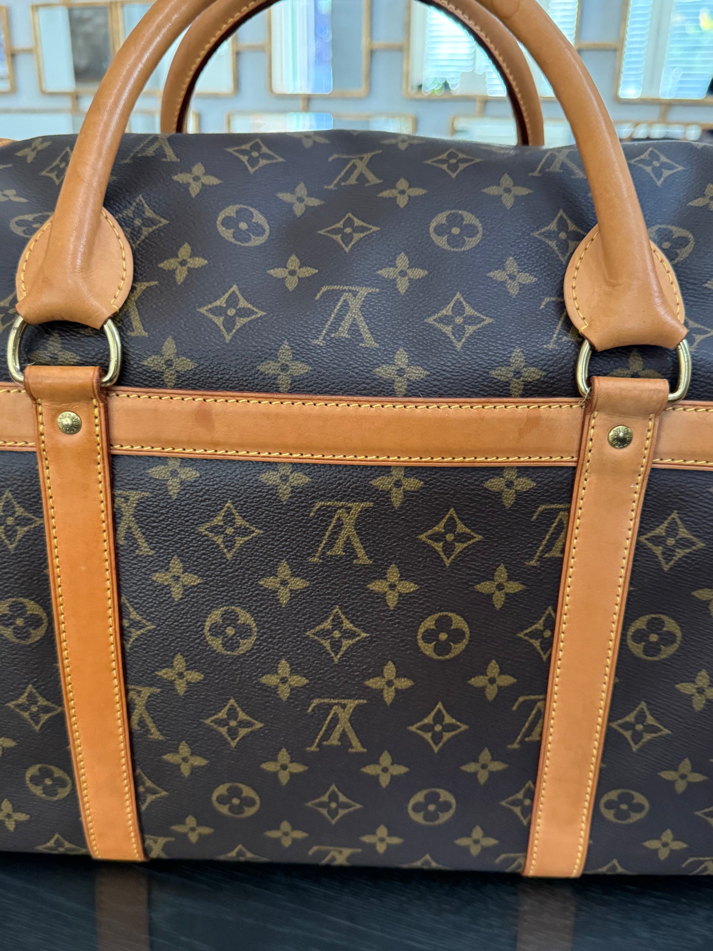 Sac Chien Monogram Pet Carrier 40 with Luggage Tag 🗓️ Year: 2004