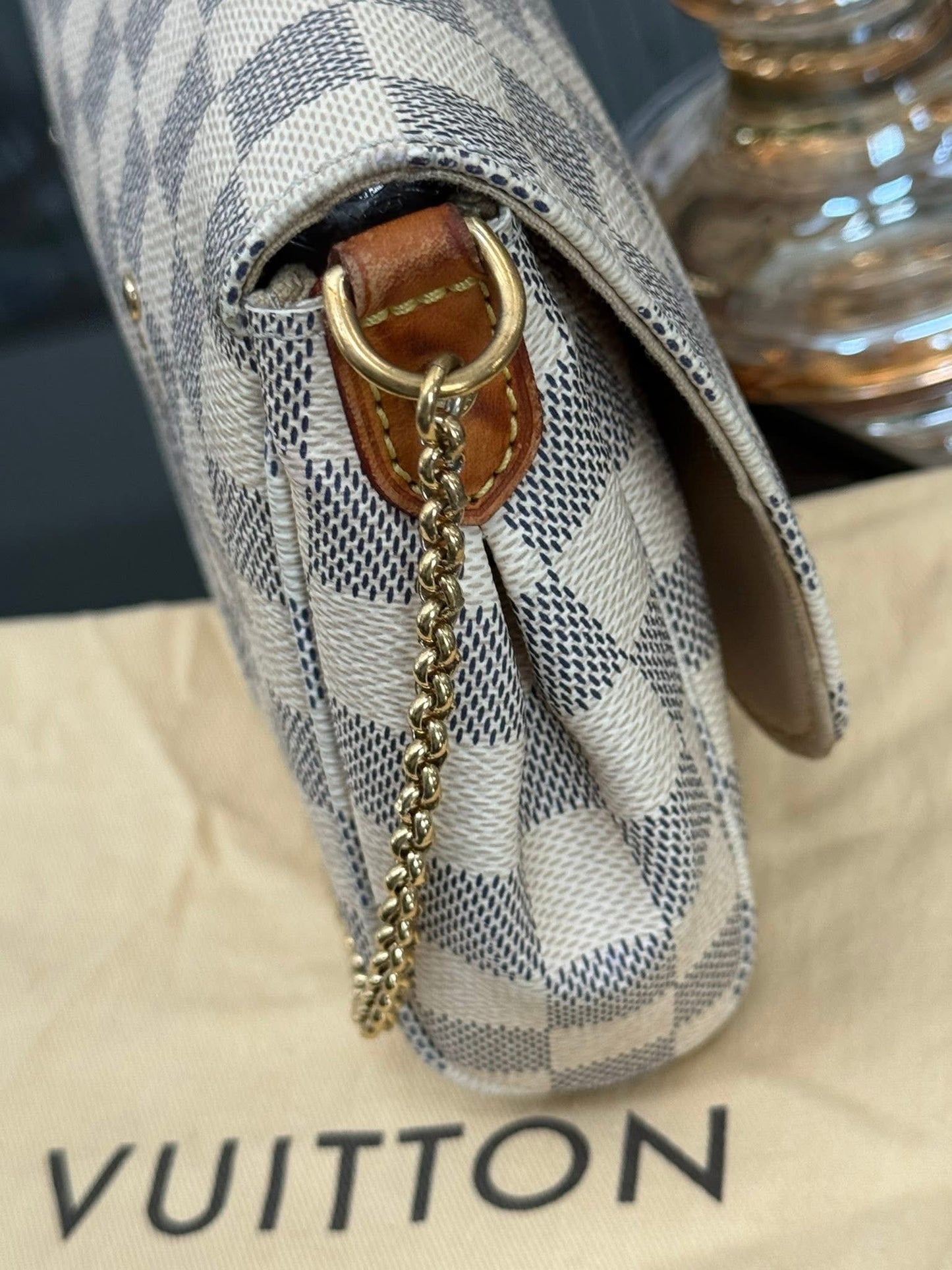Favorite MM in Azur with Dustbag, Insert Organizer, Box and Paper bag ποΈ Year: 2014