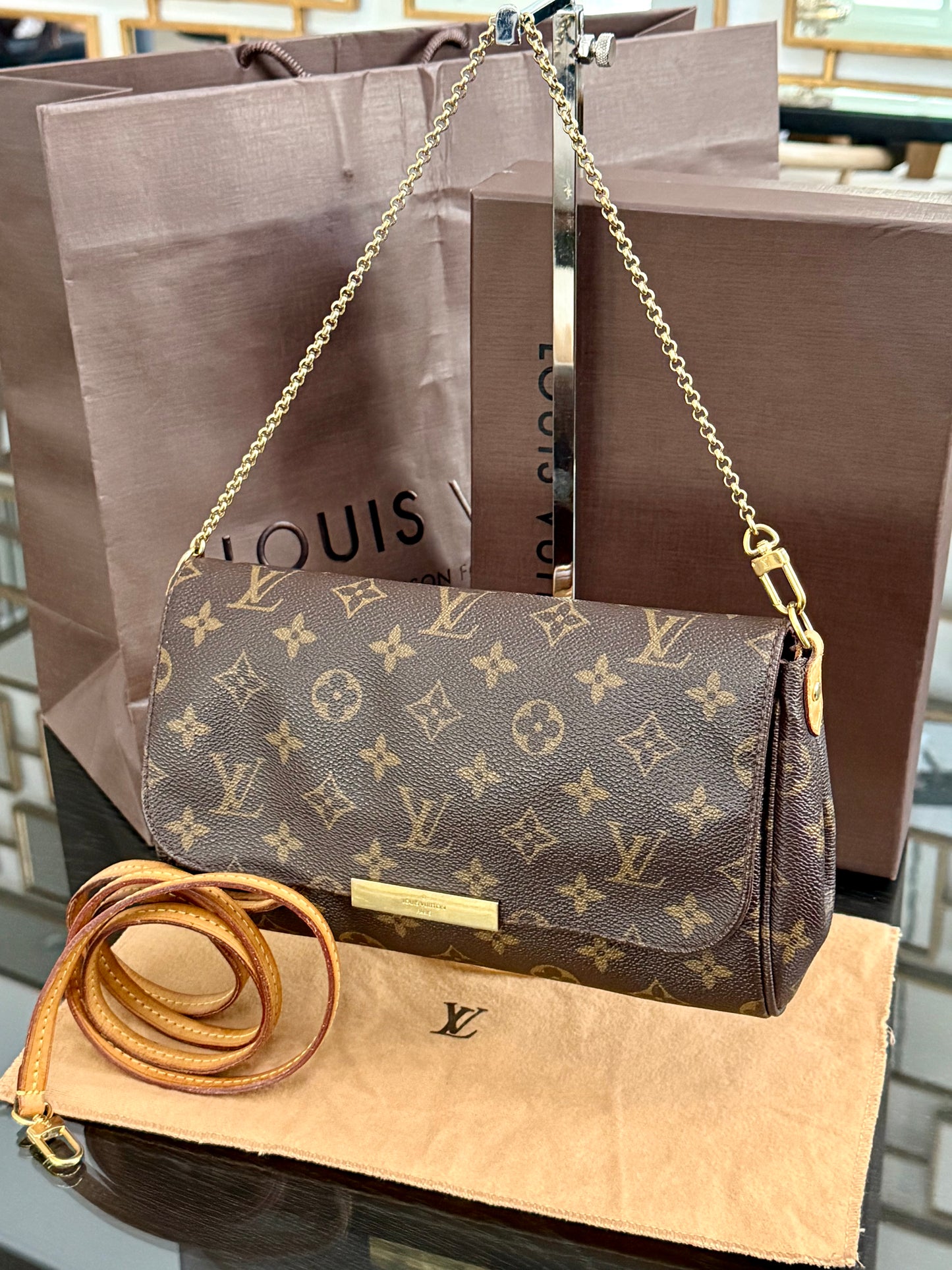 Favorite MM in Monogram with Dustbag, Box and Paper Bag -๐๏ธ Year: 2014