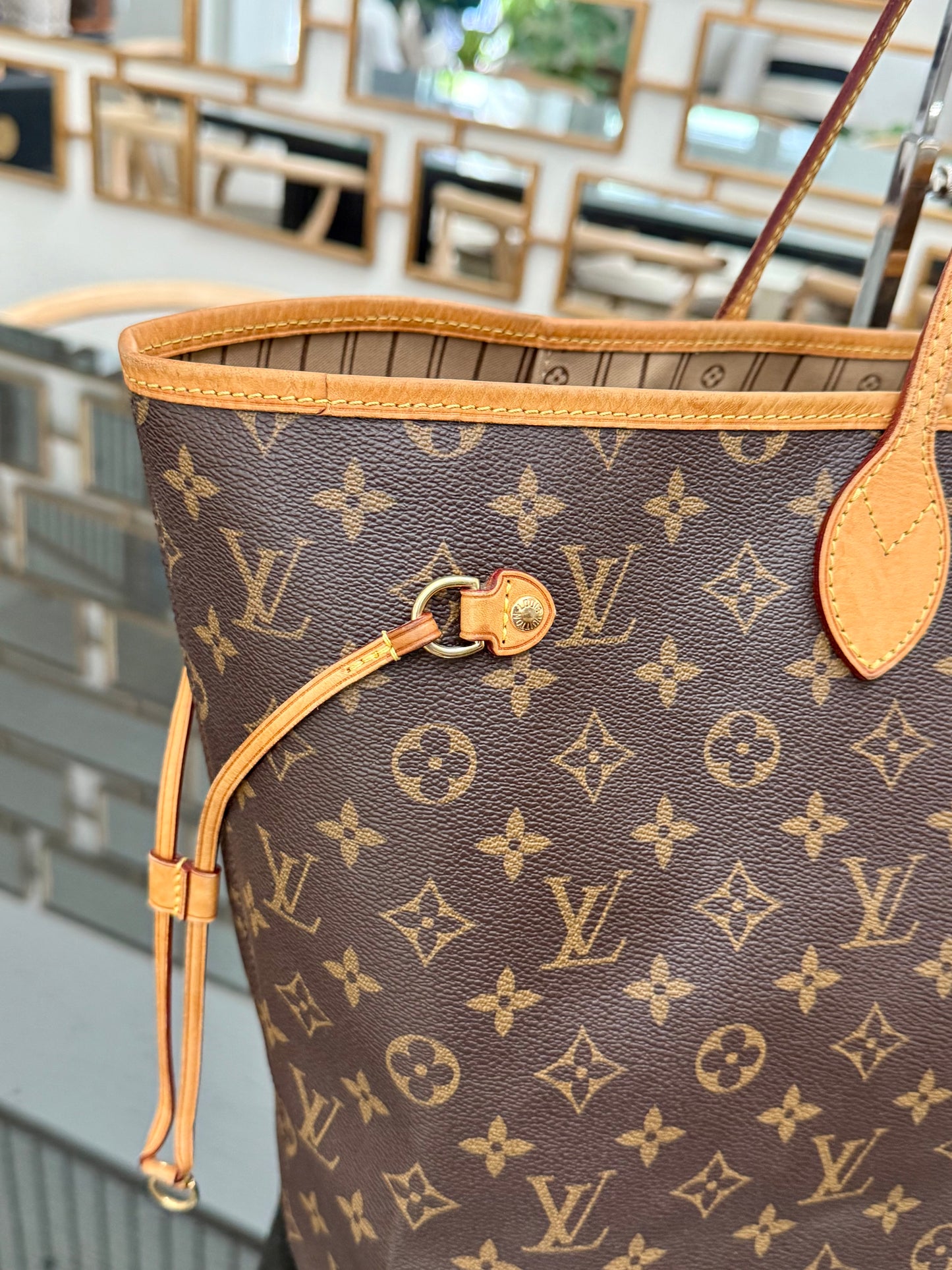 Neverfull GM with Dustbag Insert Organizer 🗓️ Year: 2013