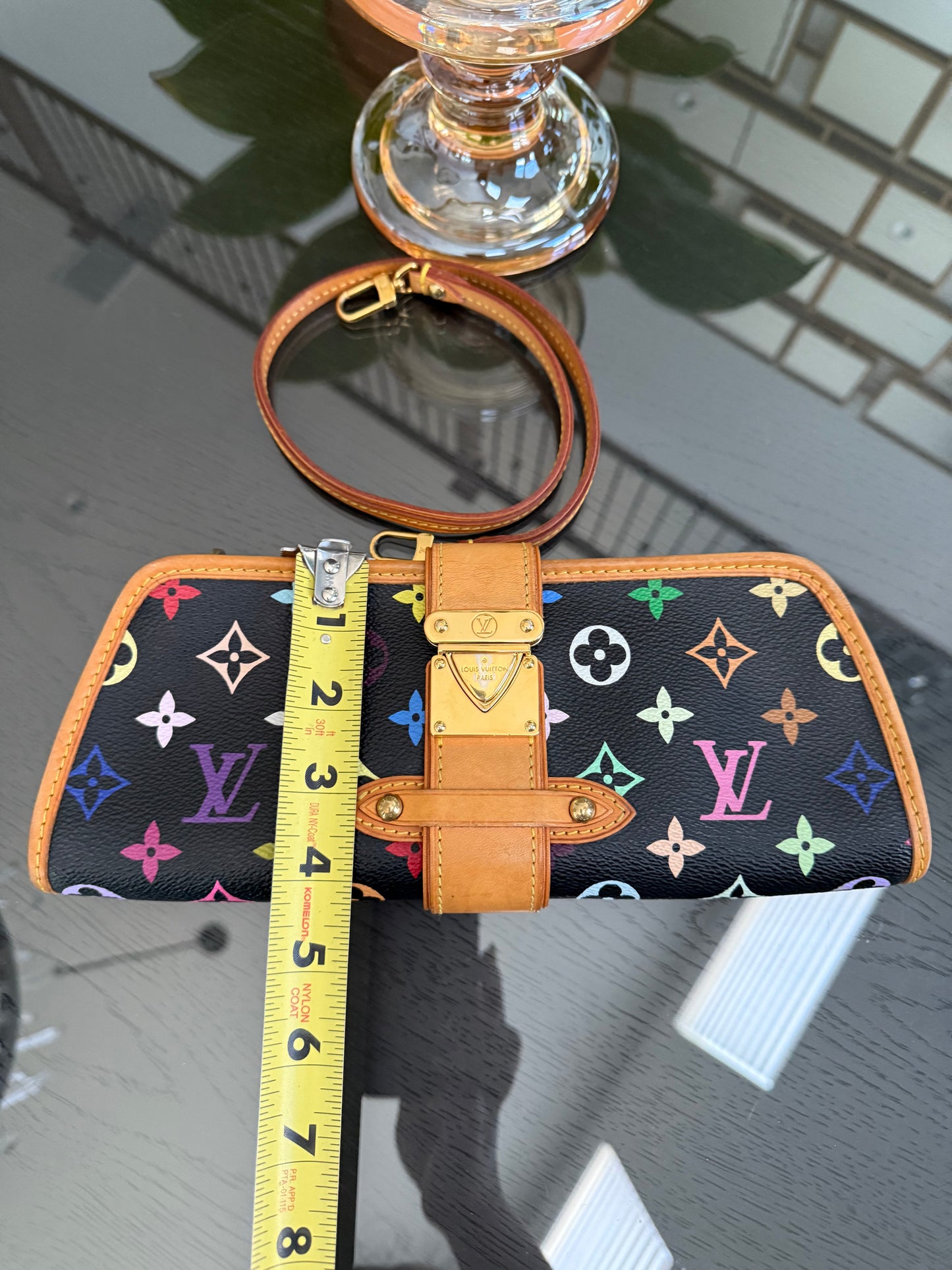 Multicolor Shirley Clutch/ Shoulder Bag with Dustbag, Box and Paper Bag π
Year: 2005