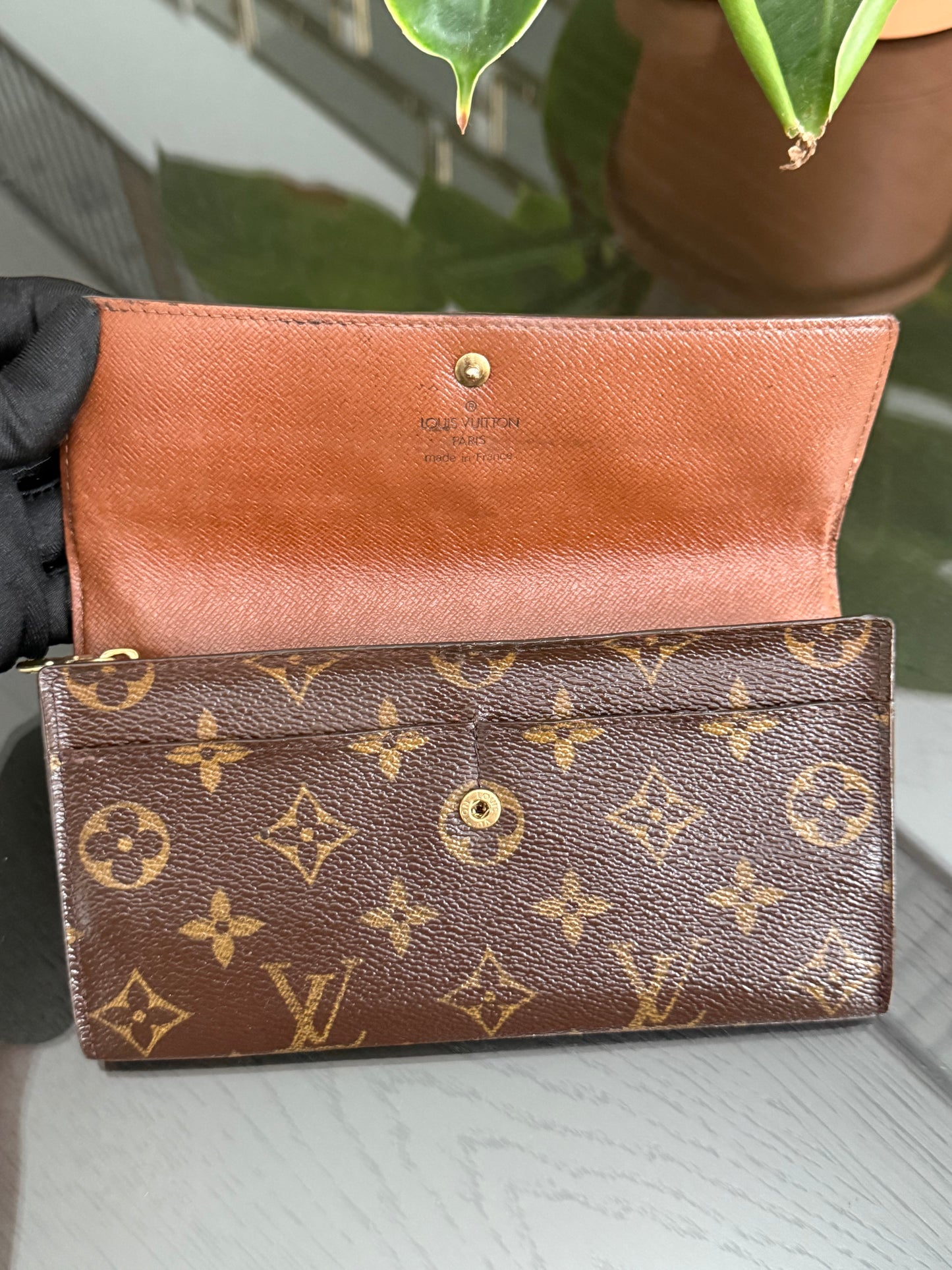 Sarah Wallet in Monogram 2 Cardholders 🗓️ Year: 1999