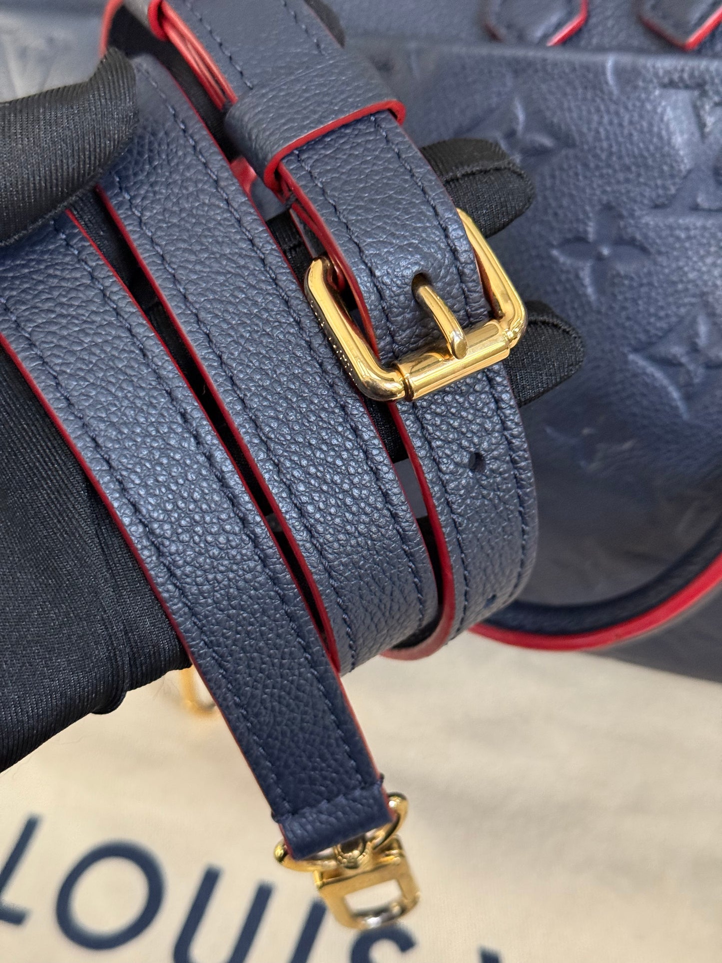 Empreinte Speedy 30 Bandoulier Marine Rouge with Dustbag ๐๏ธ Year: 2016