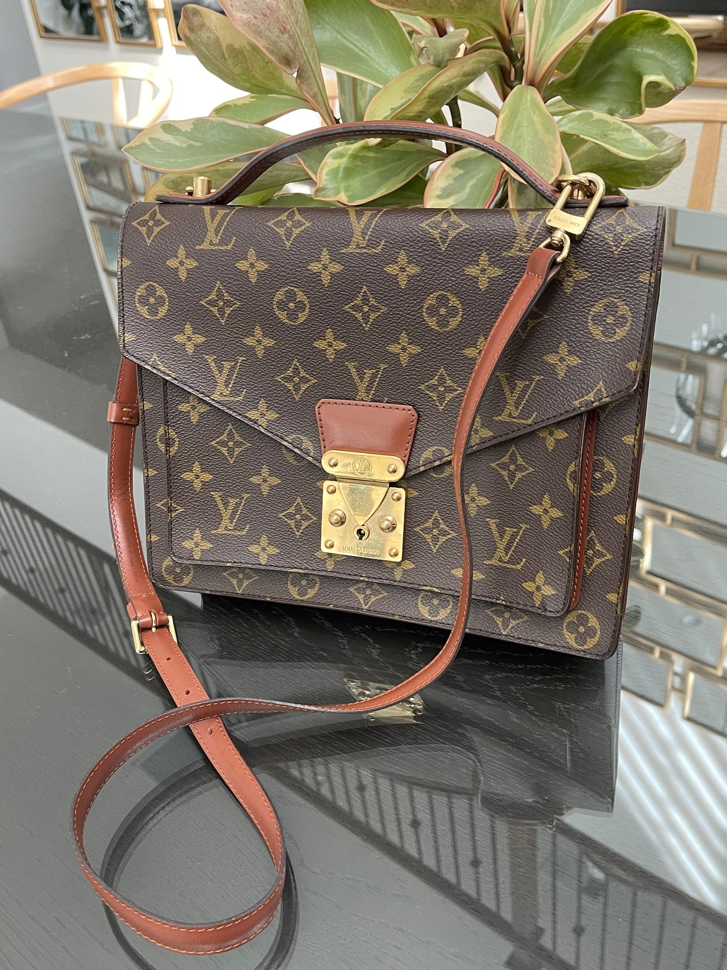 Monceau 28 Crossbody 2 Way Bag - Year: 1995
