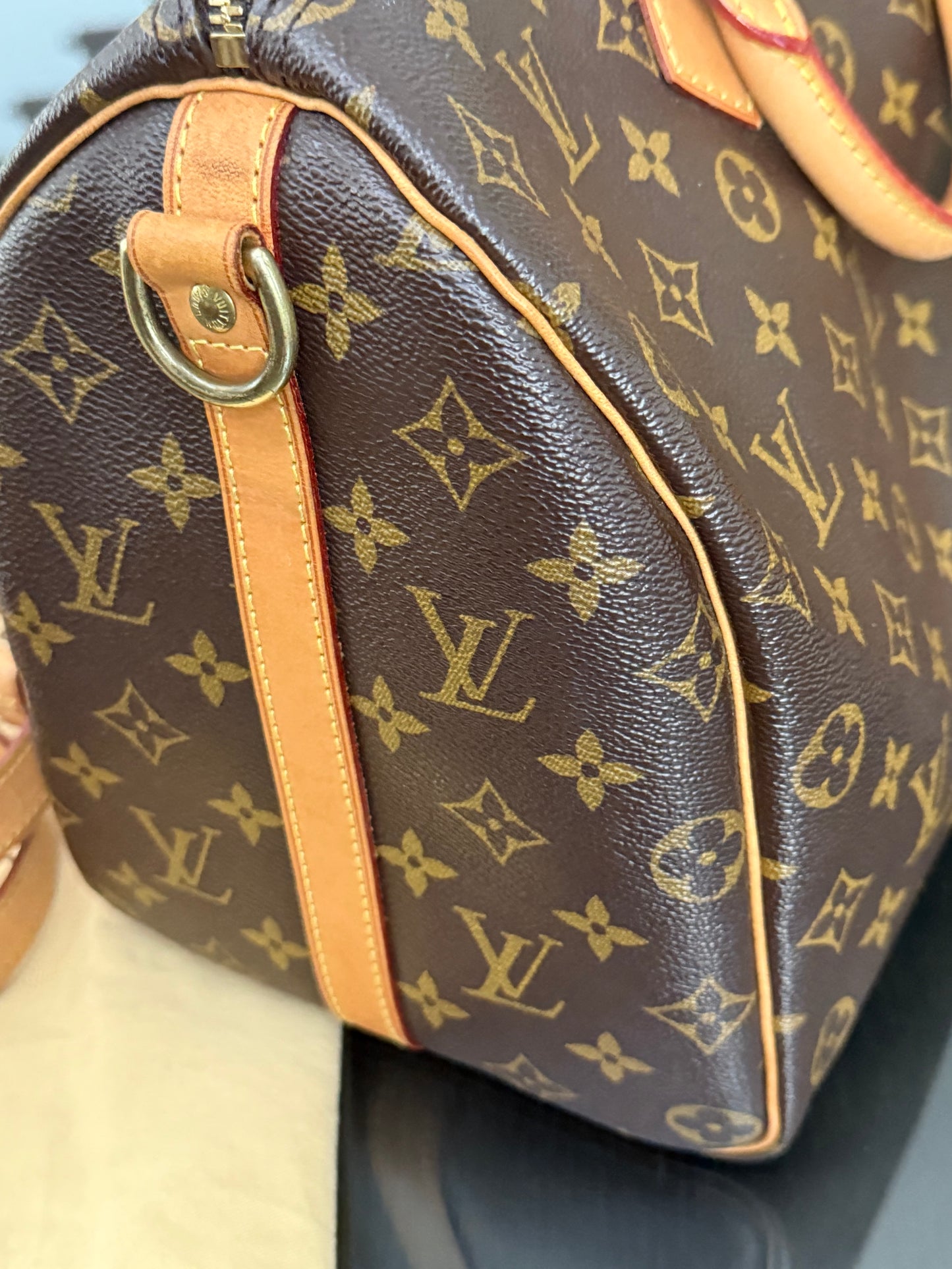Speedy 35 Bandoulier with lock ๐key, Dustbag and handle cover - ๐
Year: 2011