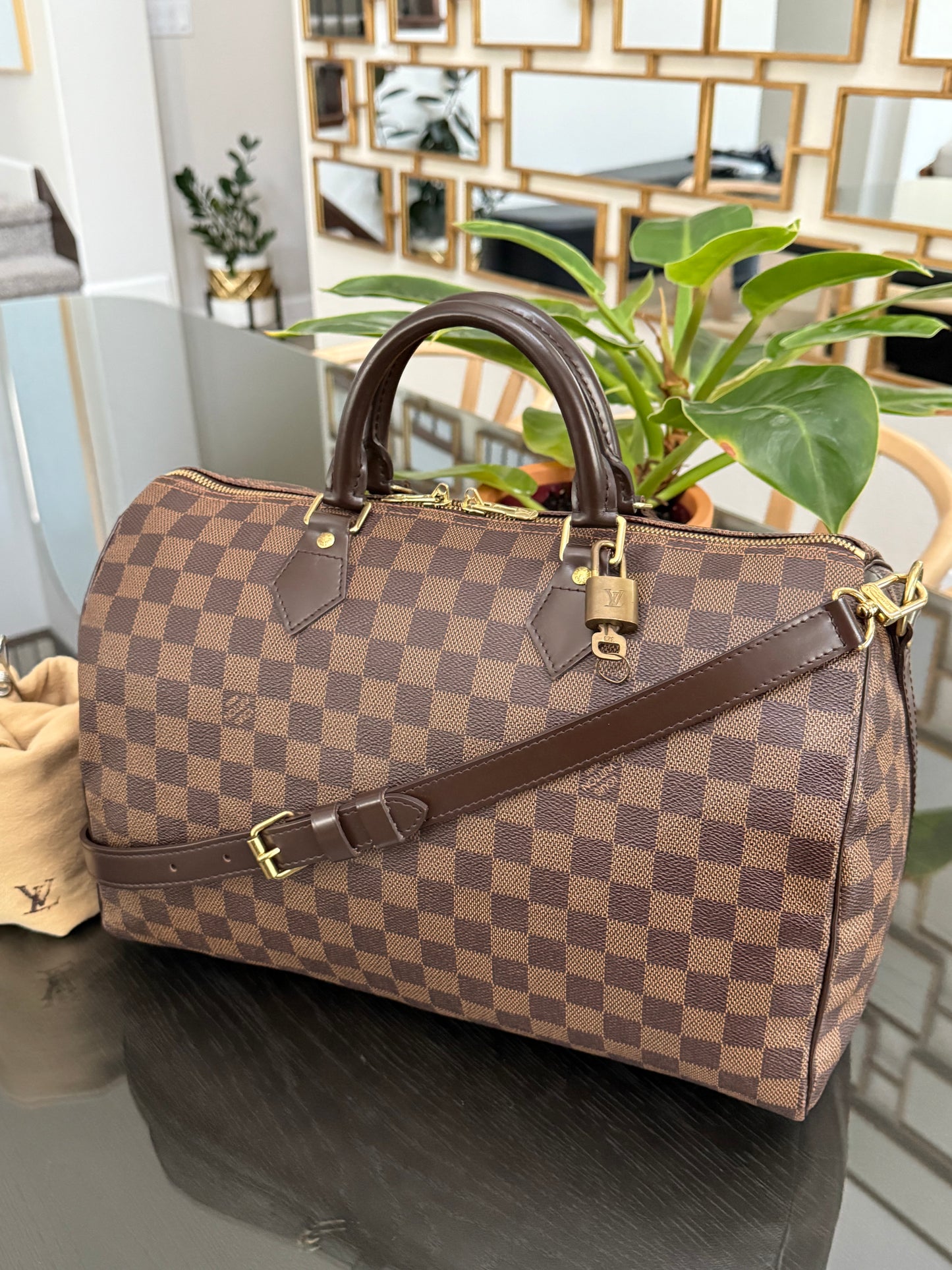 Speedy 35 Bandoulier in DE with lock π key and Dustbag -ποΈ Year: 2012