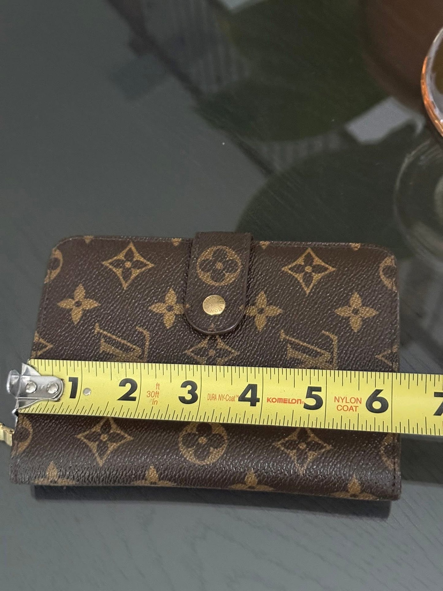 Monogram Papier Zip Passport Wallet ๐๏ธ Year: 1997