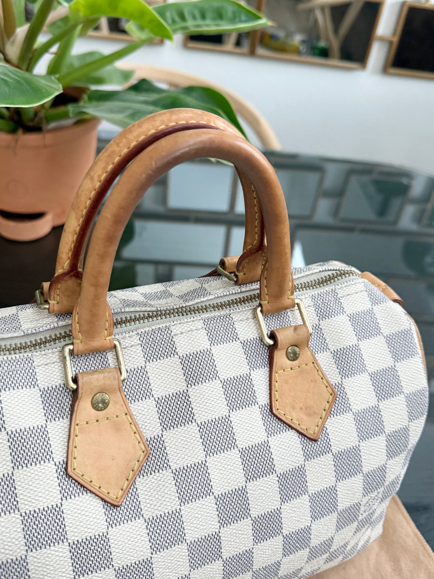 Speedy 25 Azur with Dustbag, insert organizer and twilly
๐๏ธ Year: 2007