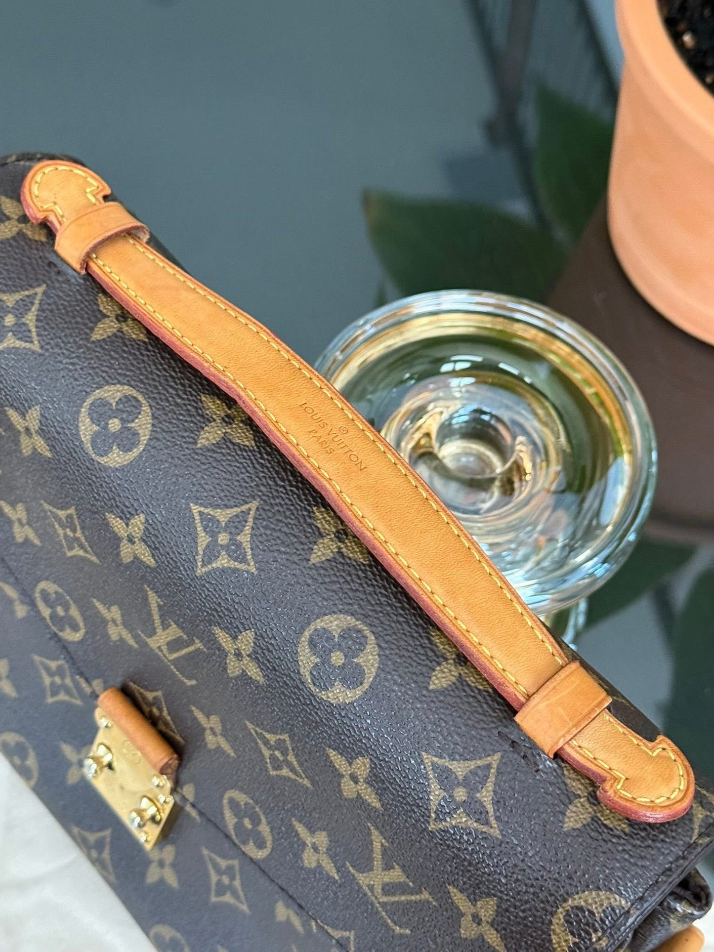 Pochette Metis in Monogram with Box, Dustbag and Paper bag -Year 2015