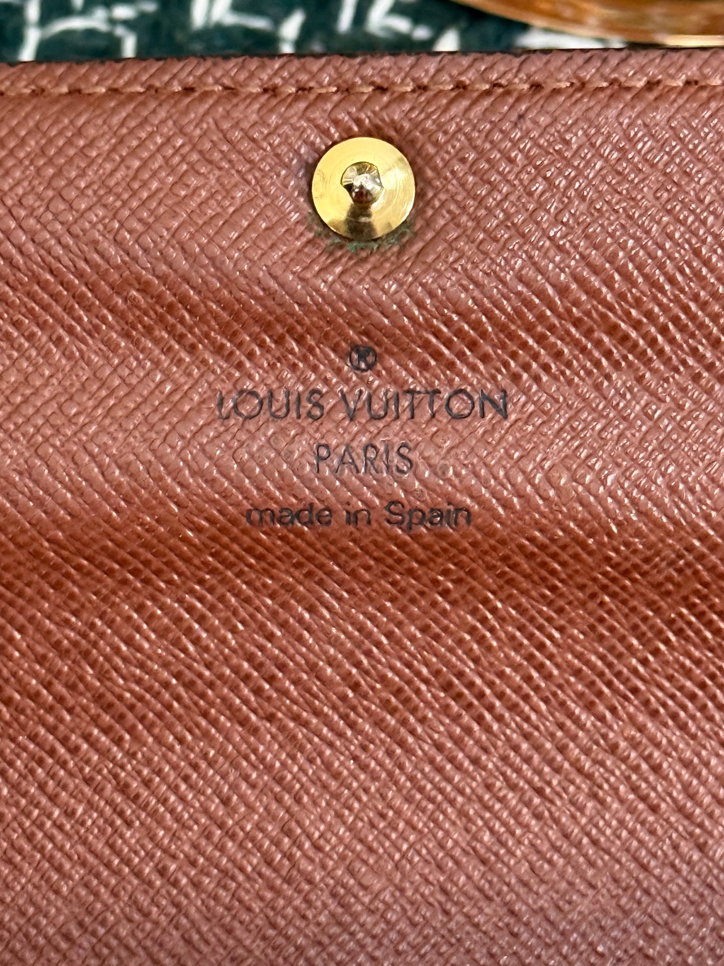 Sarah Wallet in Monogram with 10 Cardholders 🗓️ Year: 2012