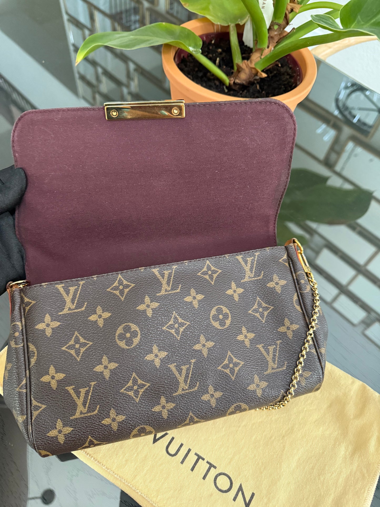 Favorite MM in Monogram with Dustbag, Box and Paper Bag -๐๏ธ Year: 2016