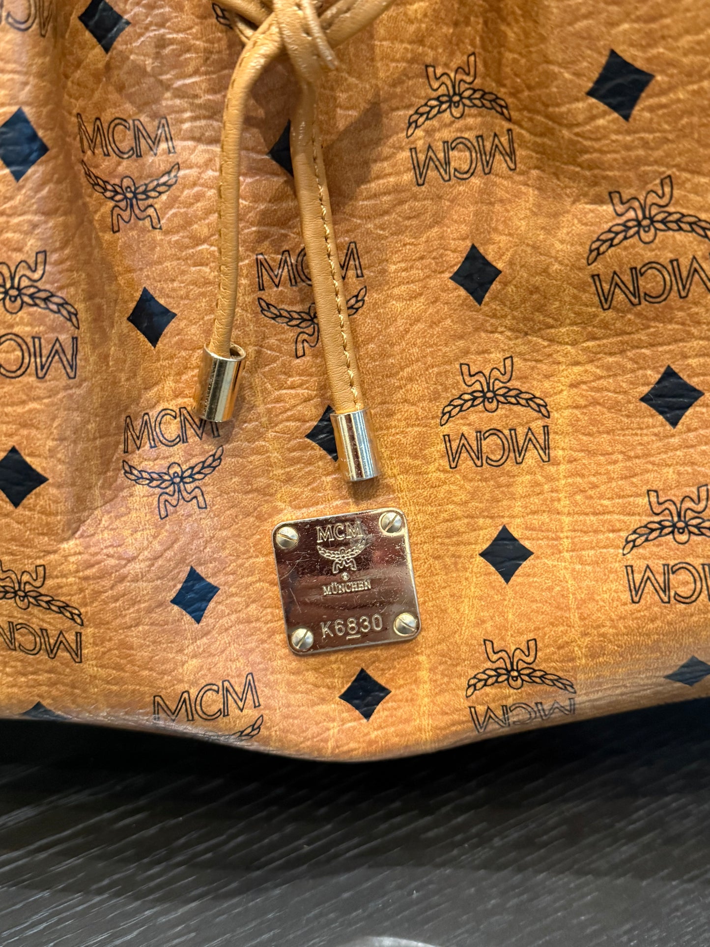MCM Bucket Bag (No Strap)