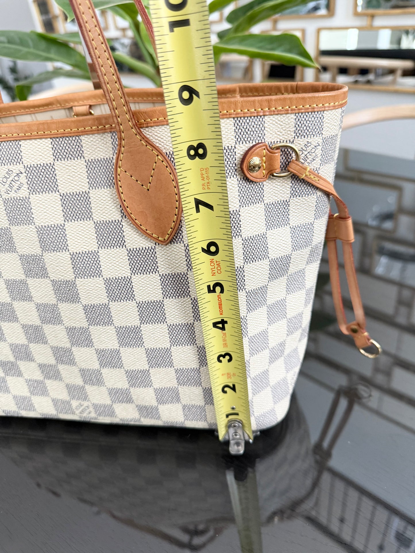 Neverfull PM in Azur with Dustbag and Insert Organizer ๐๏ธ Year: 2012