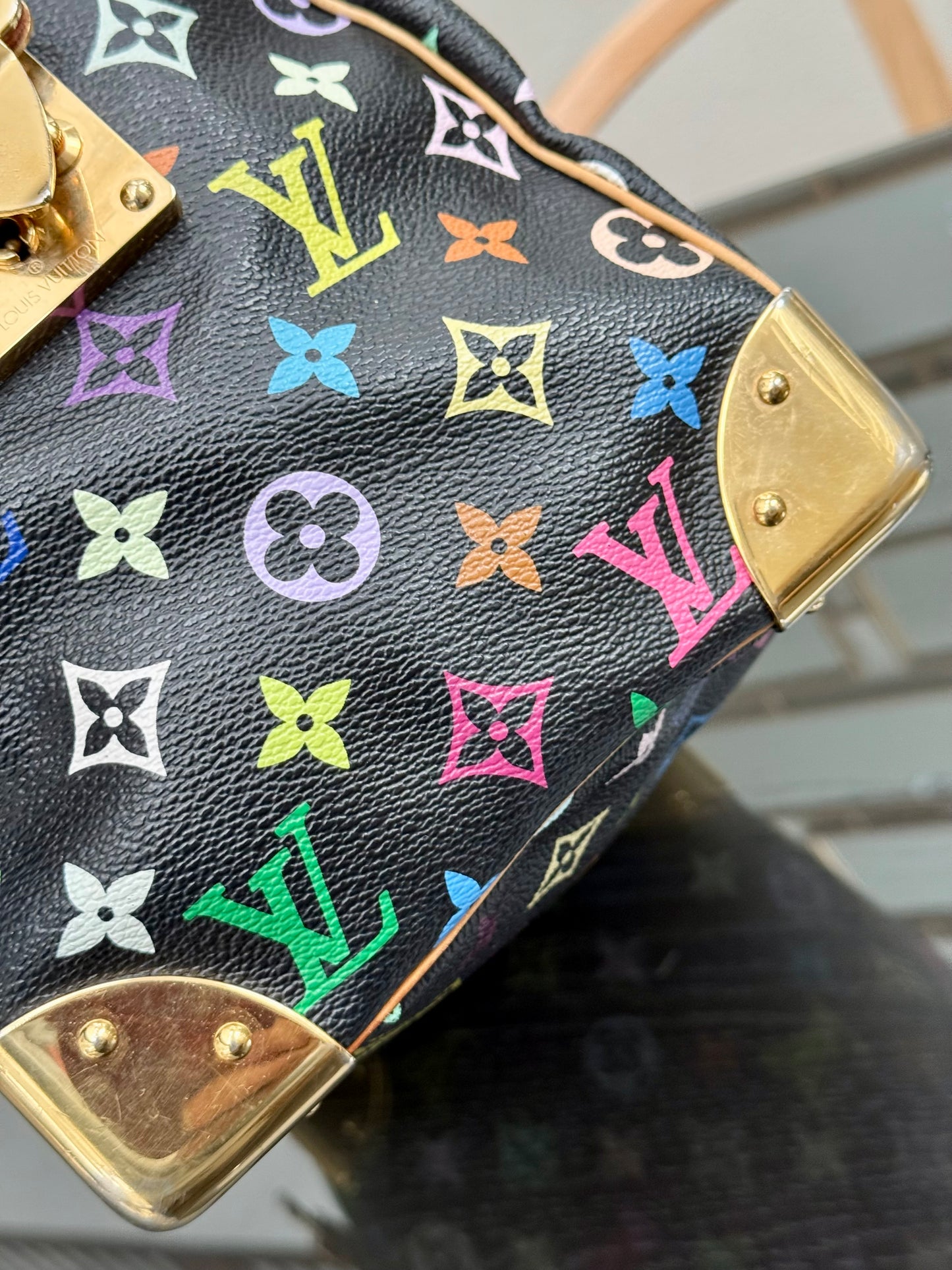 Multicolor Speedy 30 with Dustbag, Insert Organizer and twilly set π
Year: 2008