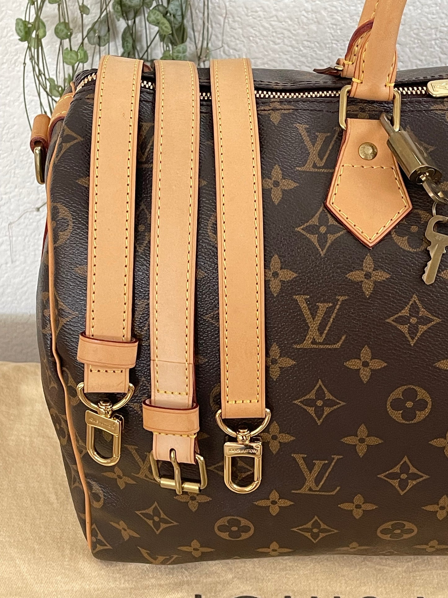 Speedy 40 Bandoulier with ๐ Lock & Keys and Dustbag -Year: 2012
