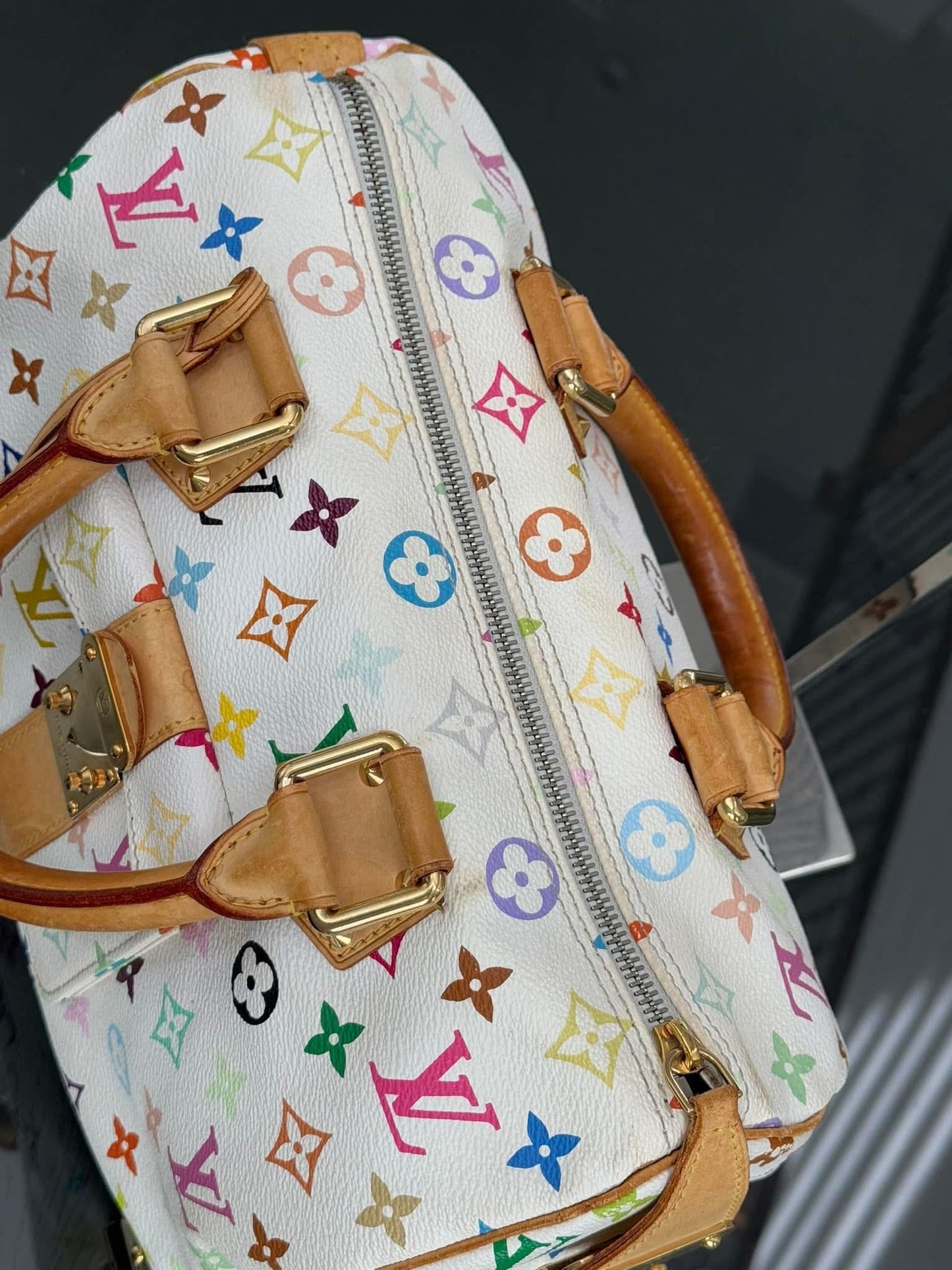 Multicolor Speedy 30 with Dustbag and Insert Organizer π
Year: 2006