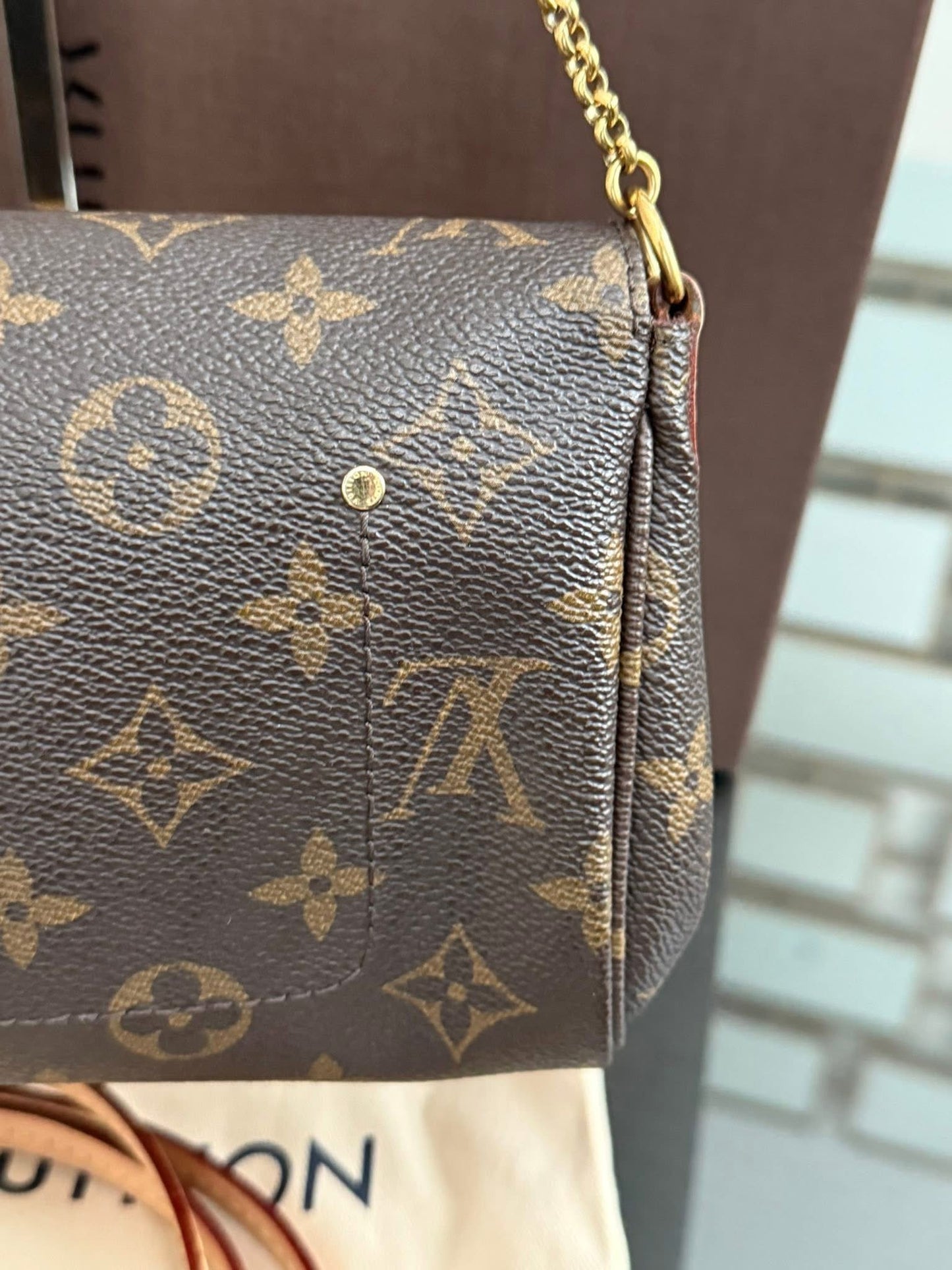 Favorite PM in Monogram with Dustbag, Box and Paper Bag -๐๏ธ Year: 2013