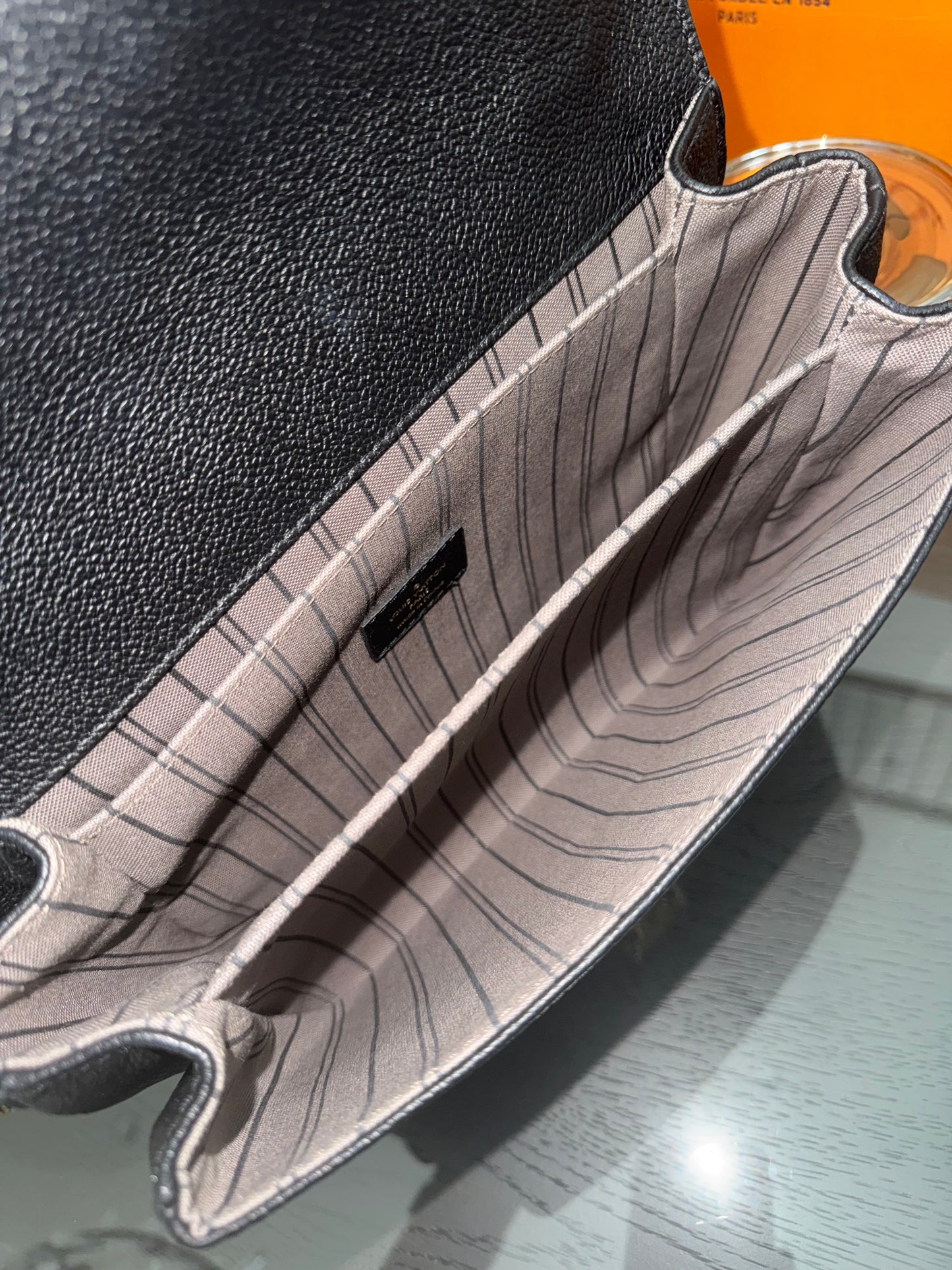 Pochette Metis Empriente Noir with Box, Dustbag, Receipt and Paper bag -Microchip & Authenticed