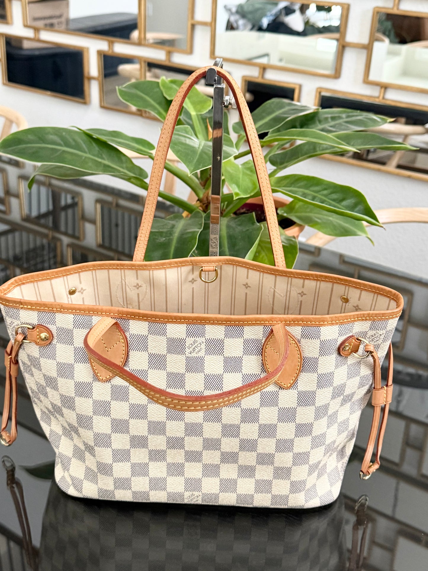 Neverfull PM in Azur with Dustbag and Insert Organizer ๐๏ธ Year: 2012