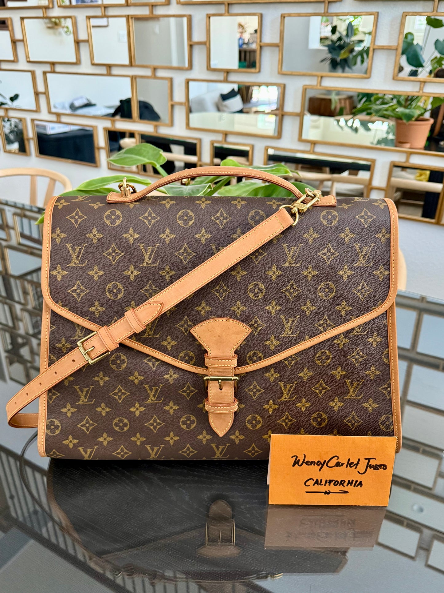 Beverly GM Satchel Crossbody - 📅 Year: 1991