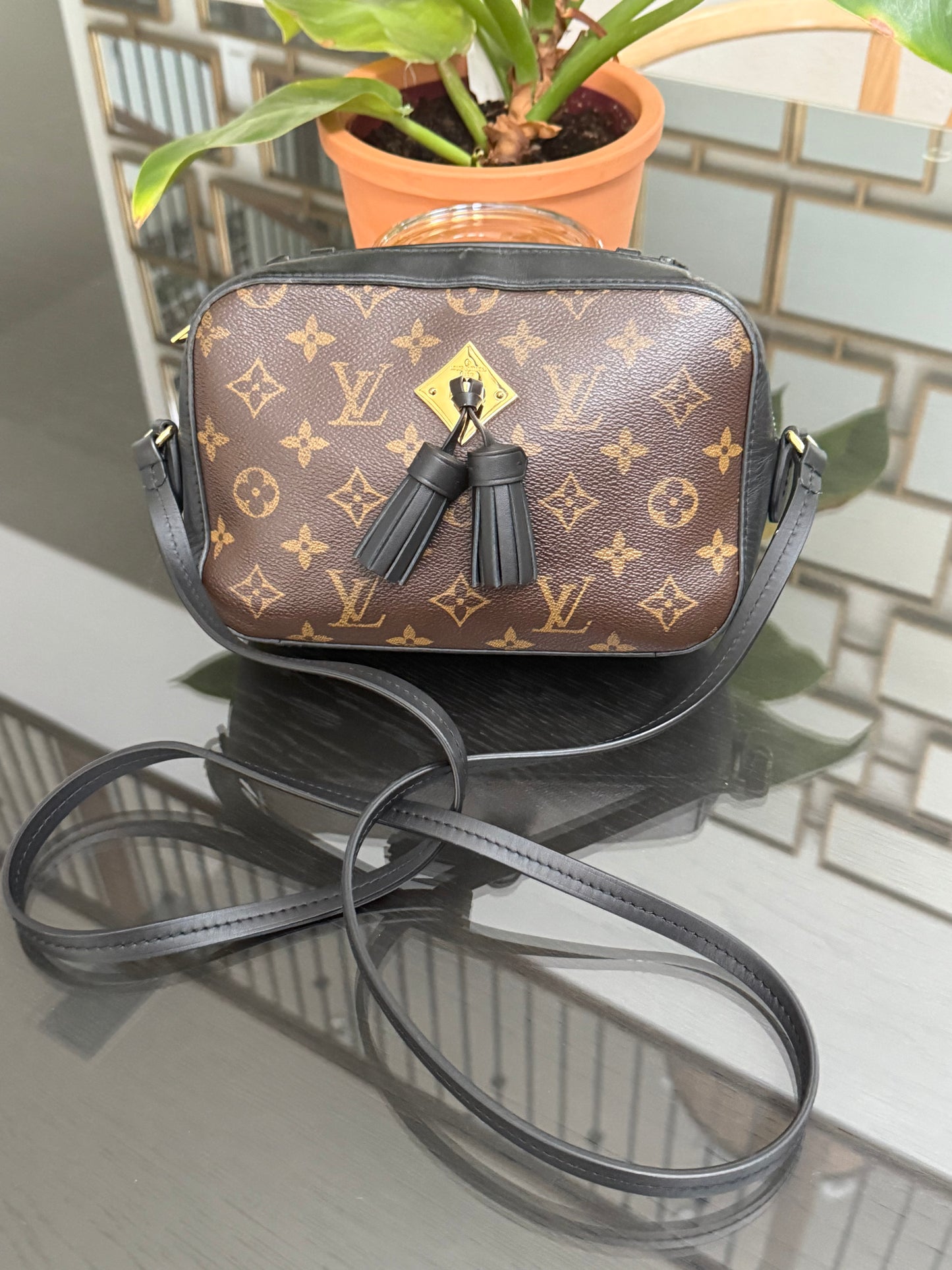 Saintonge Monogram Noir Crossbody -🗓️ Year: 2018