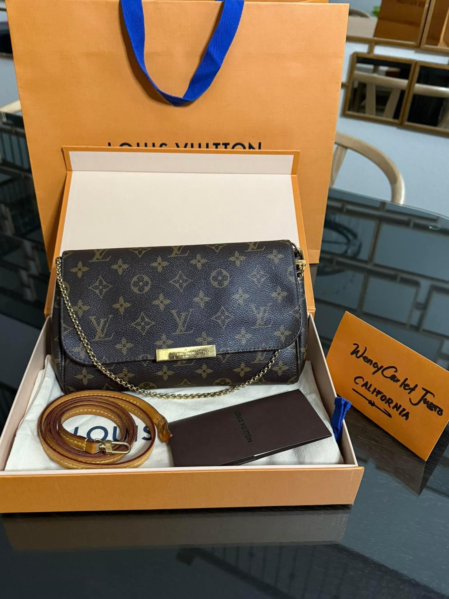 Favorite MM in Monogram with Dustbag, Box and Paper Bag -Year: 2013