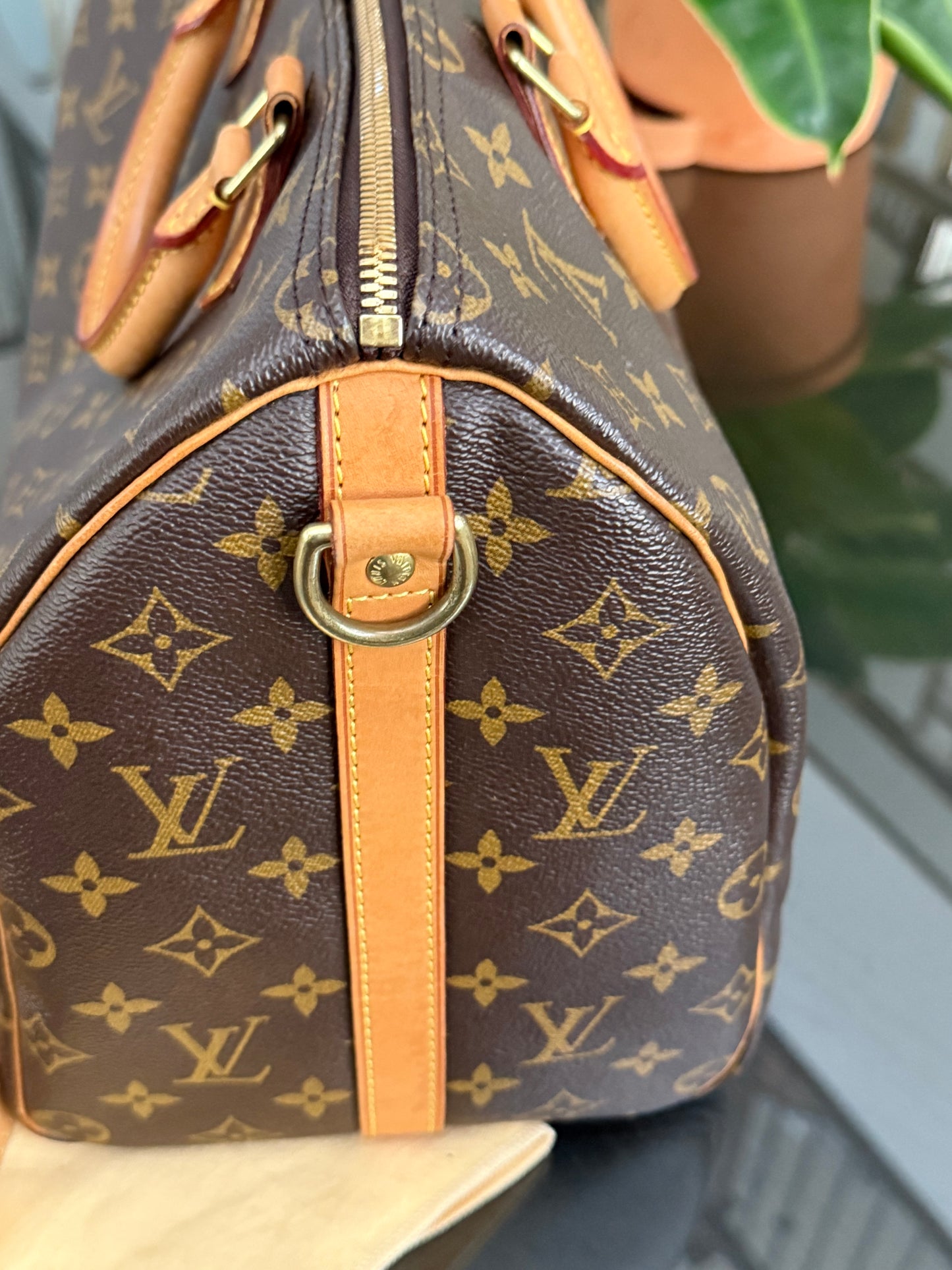 Speedy 35 Bandoulier with lock ๐key, Dustbag and handle cover - ๐
Year: 2011
