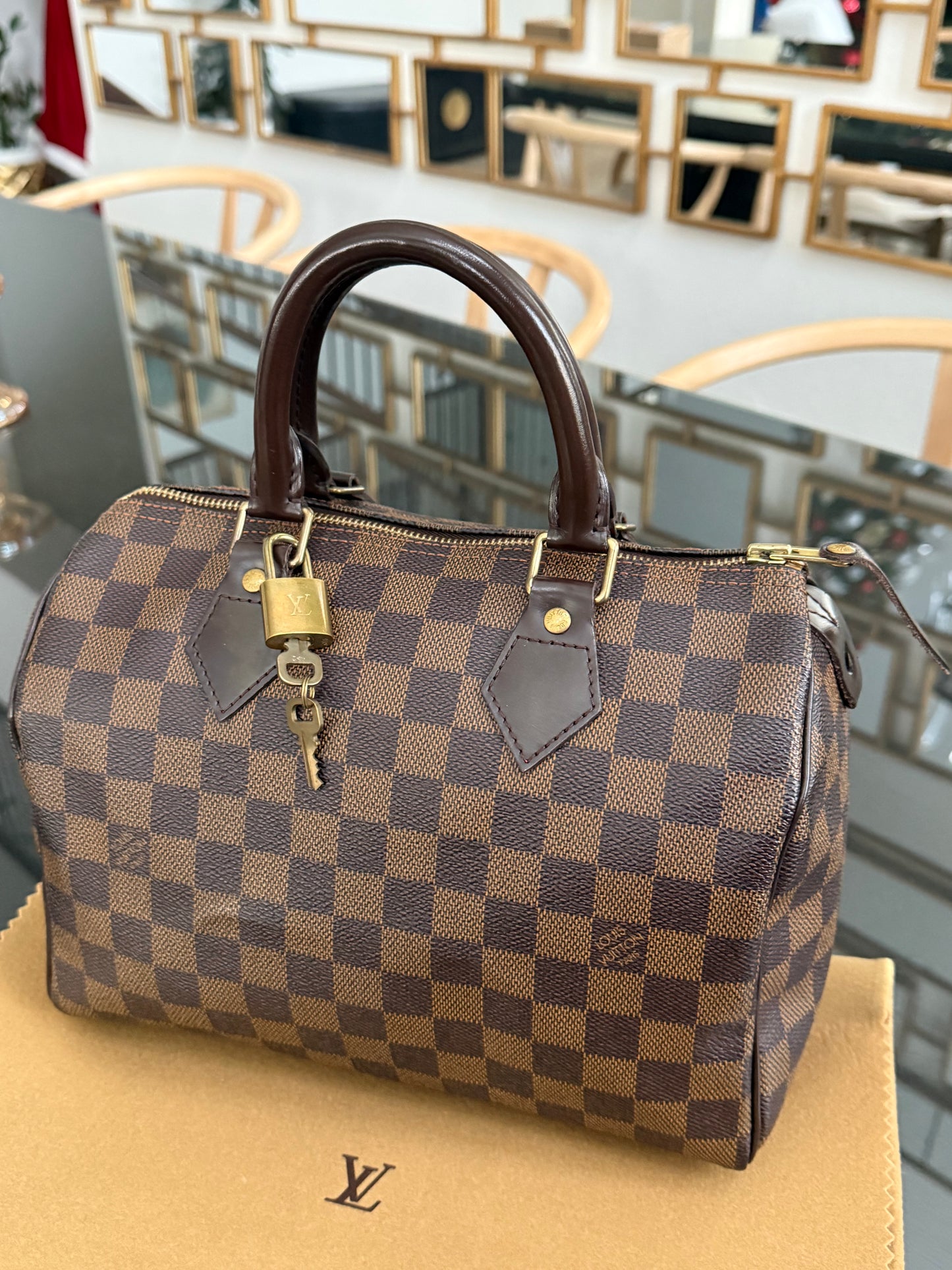 Speedy 25 De with π Lock, Key, Dustbag and Insert Organizer - Year: 2008