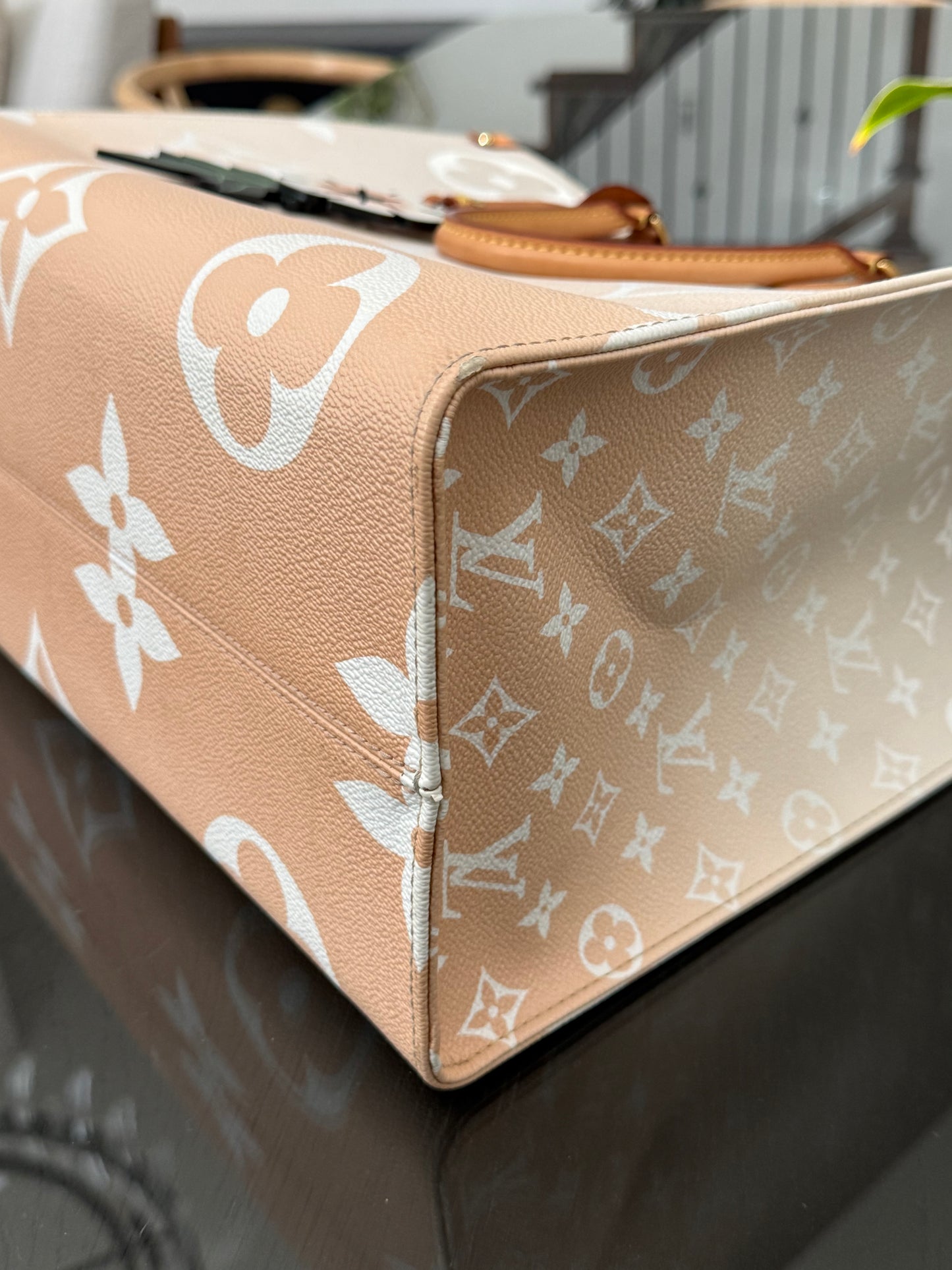 On The Go GM By The Pool in Monogram with Dustbag and Insert Organizer -Microchip