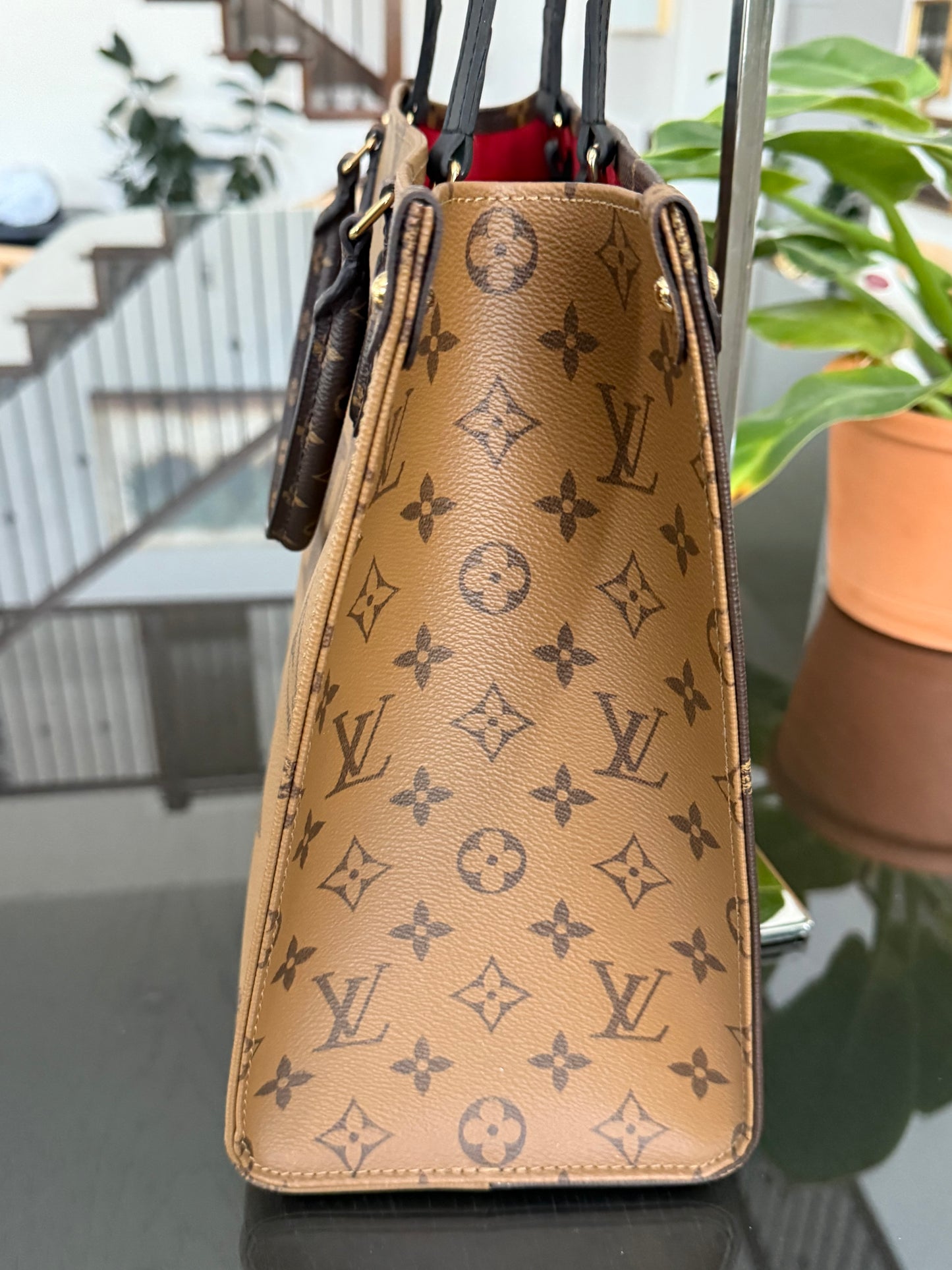 On The Go MM in Monogram with Dustbag -Microchip