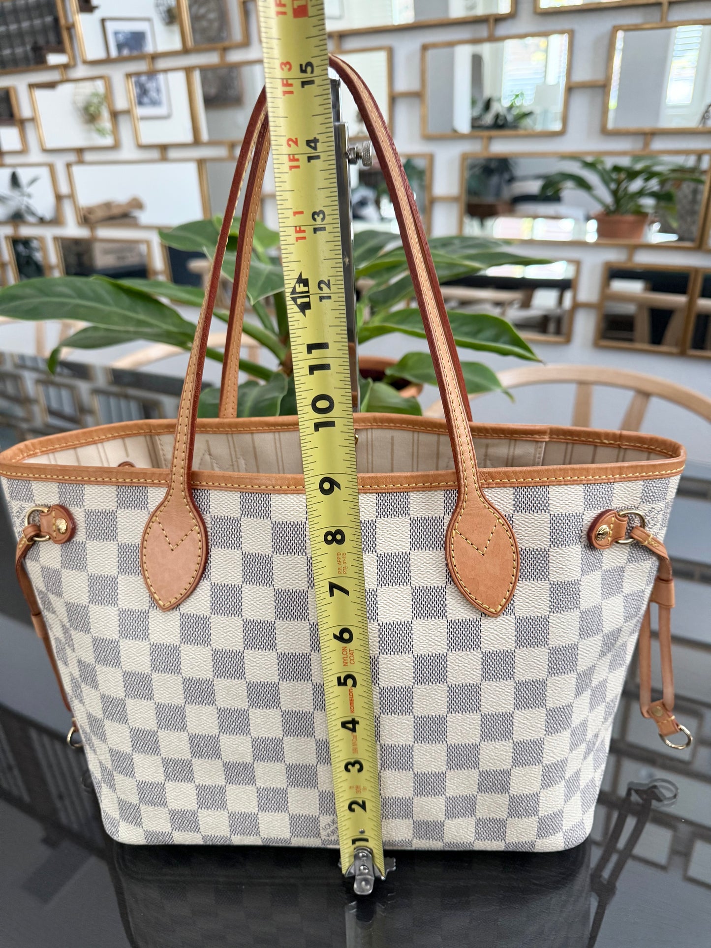 Neverfull PM in Azur with Dustbag and Insert Organizer ๐๏ธ Year: 2012