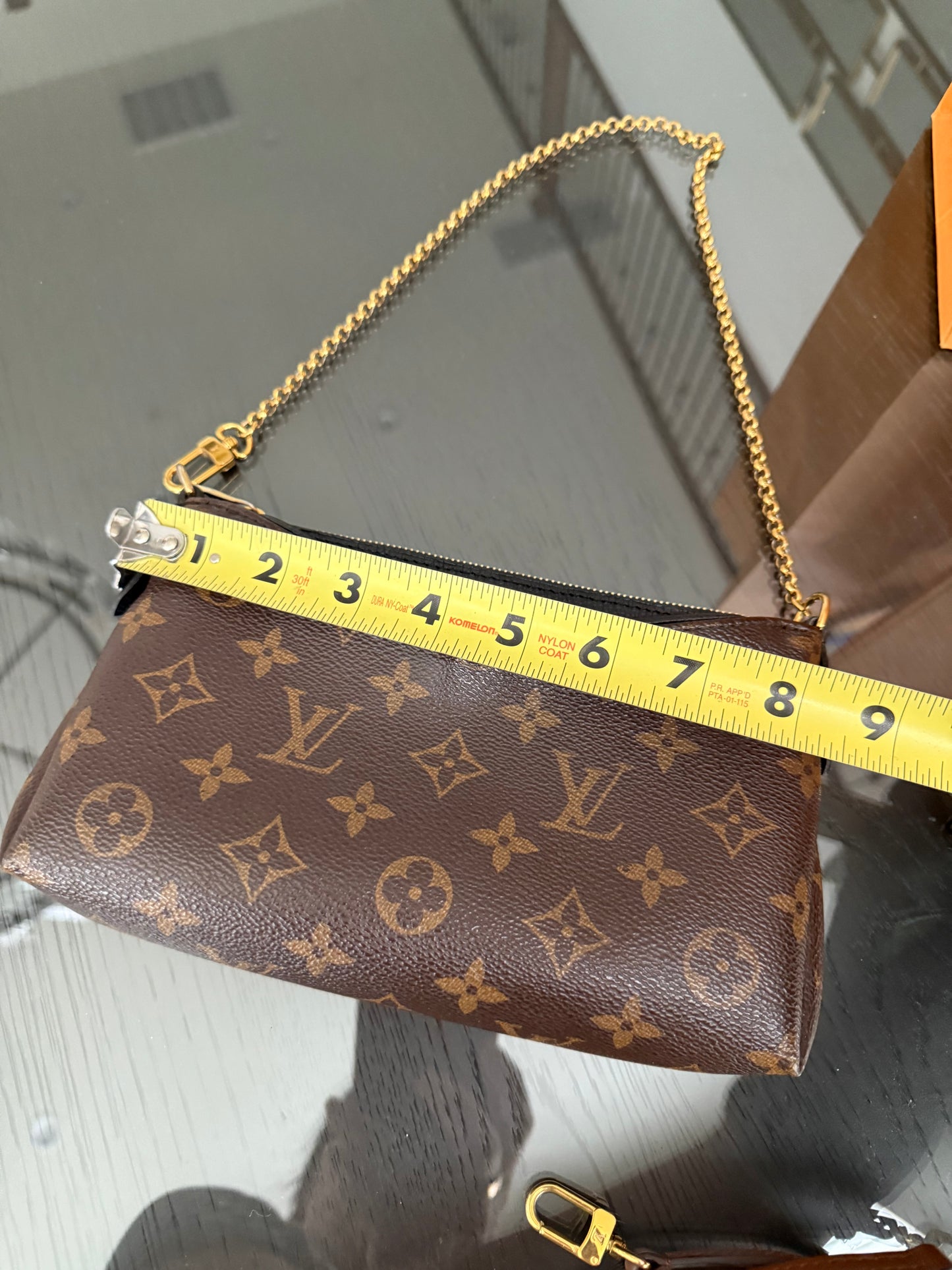 Pallas Clutch w/ Box , Receipt, and Paper bag-Year: 2017