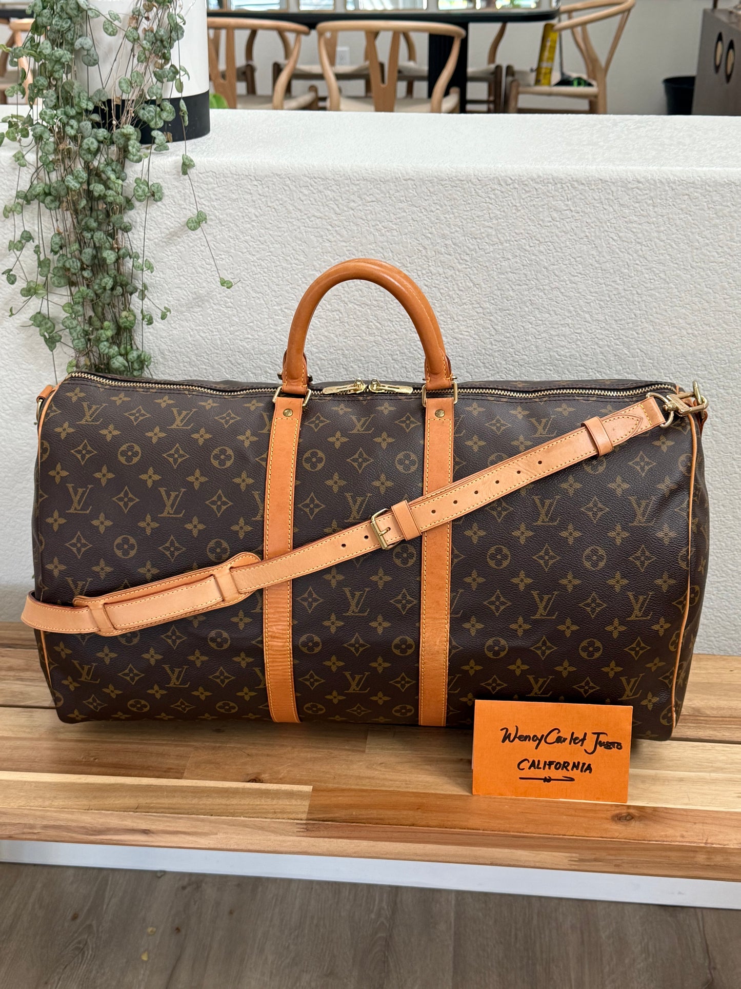 Keepall 55 Bandoulier with Strap🗓️ Year: 1994