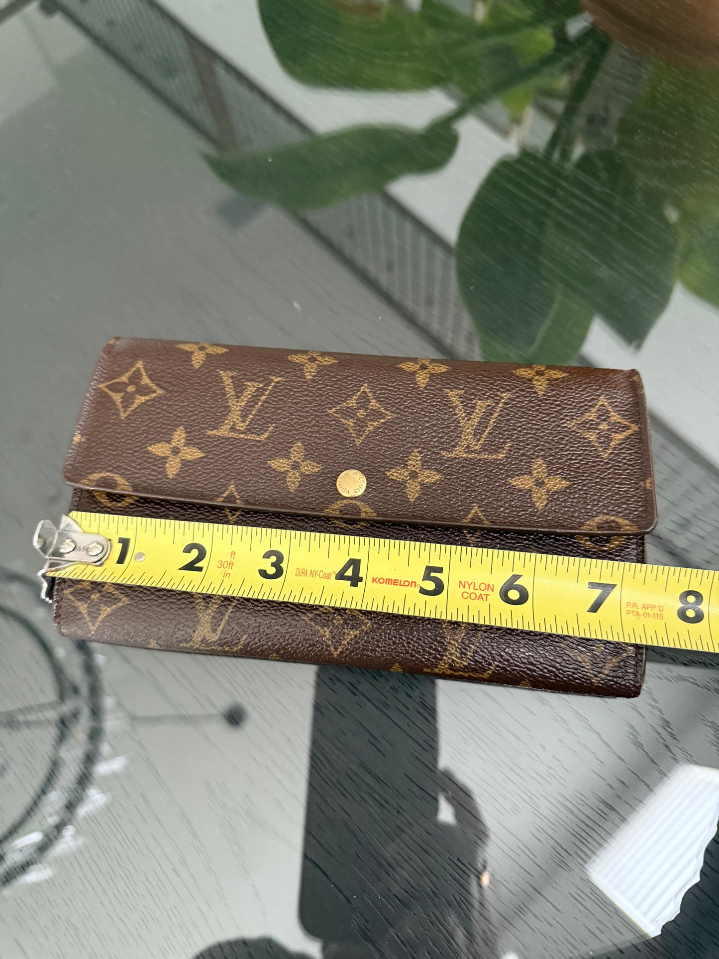 Sarah Wallet in Monogram 2 Cardholders 🗓️ Year: 1999