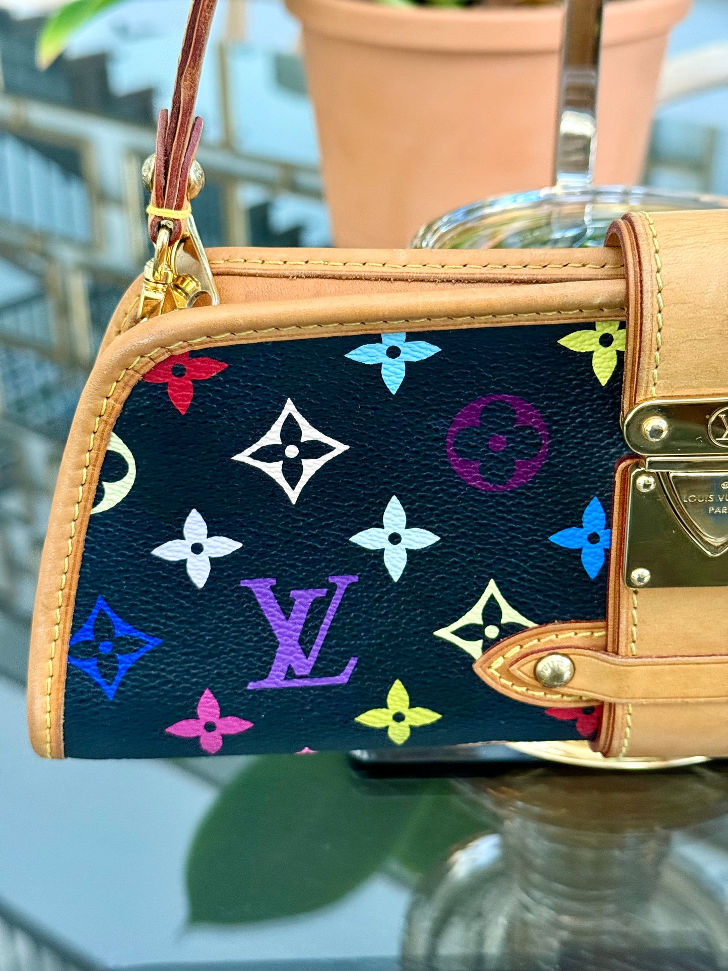 Multicolor Shirley Clutch/ Shoulder Bag with Dustbag, Box and Paper Bag π
Year: 2005