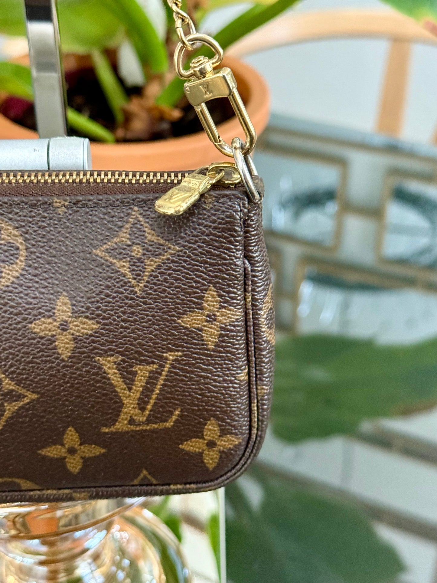 Mini Pochette Accessories with Dustbag and Paper bag -๐๏ธ Year: 2000