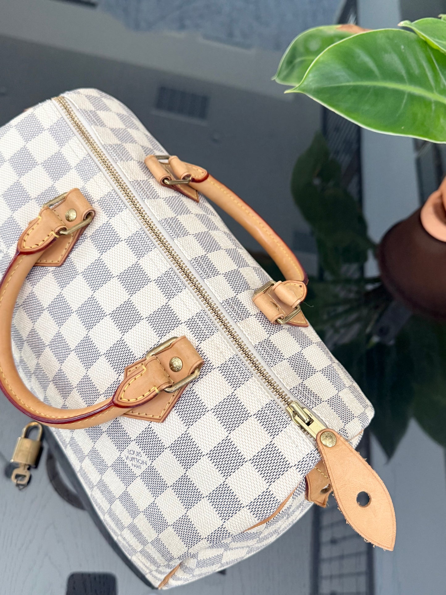 Speedy 30 Azur with lock π key, Dustbag, insert organizer and twilly ποΈ Year: 2011