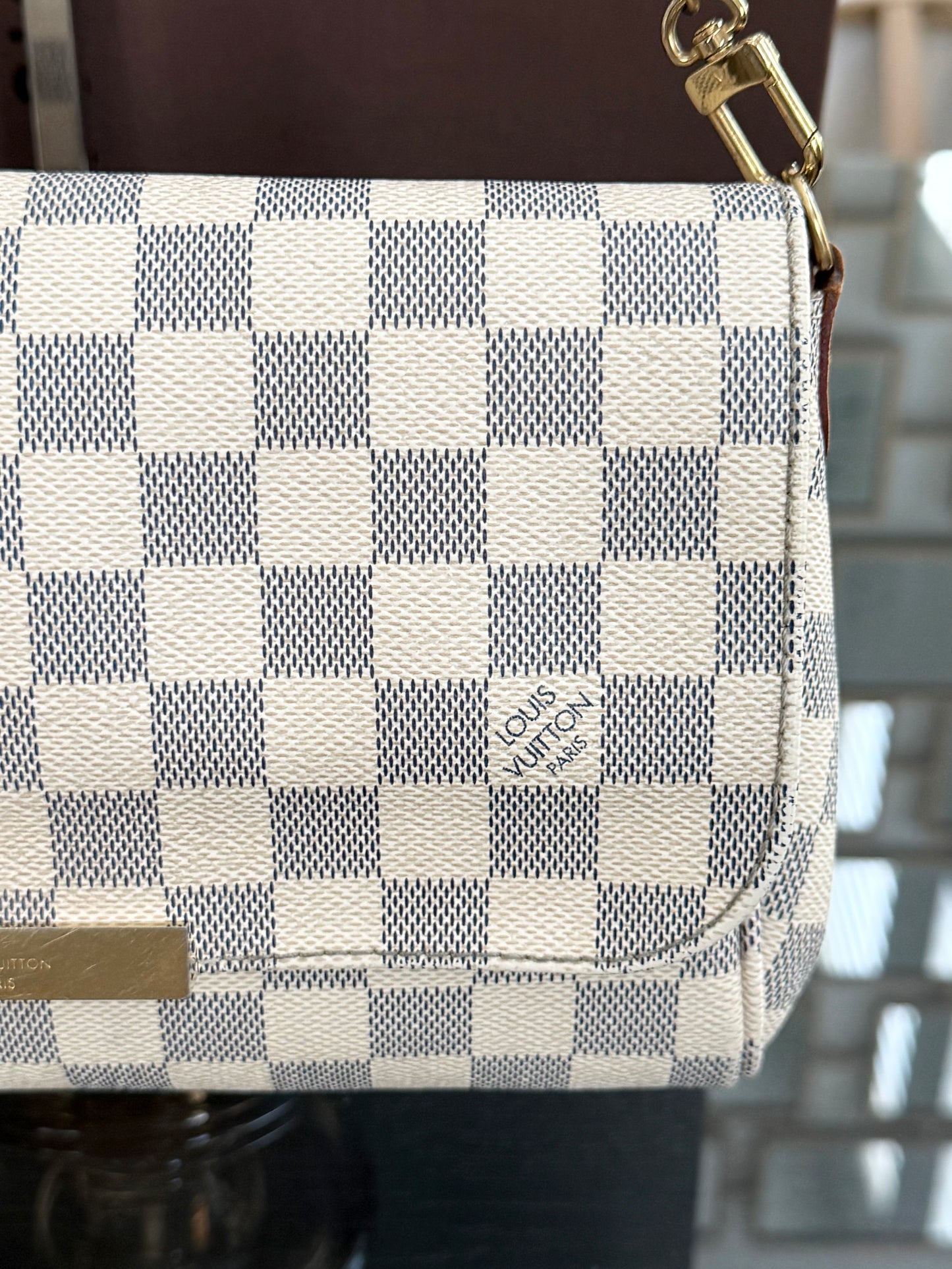 Favorite MM in Azur with Dustbag, Insert Organizer, Box and Paper bag -Year: 2015