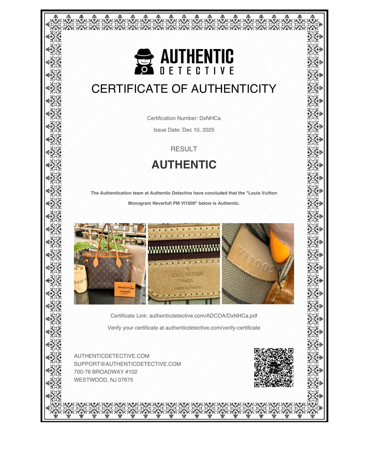 Neverfull PM in Monogram with Dustbag and Insert Organizer 🗓️ Year: 2009