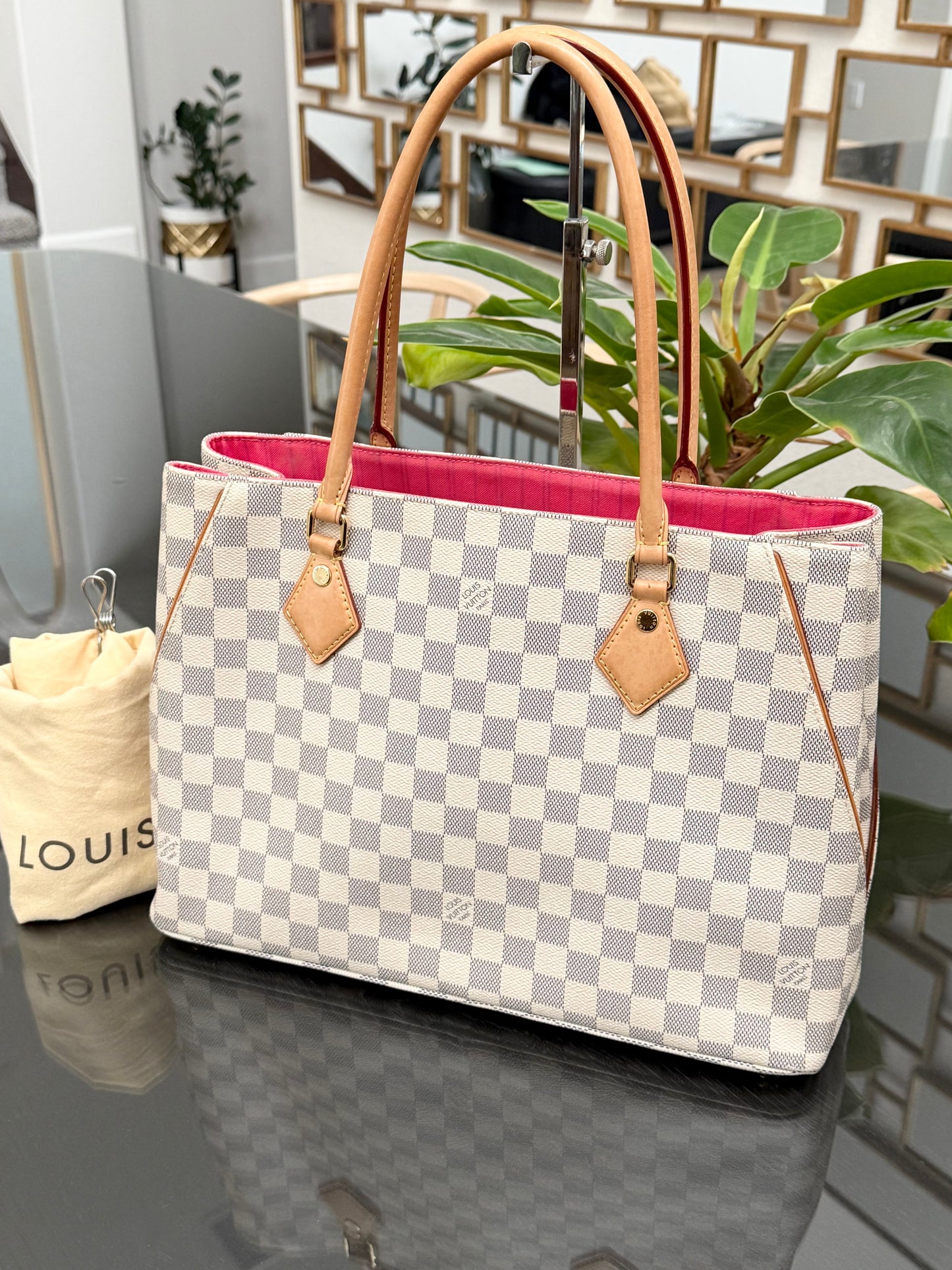 Calvi Damier Azur with Dustbag - ๐๏ธ Year: 2015