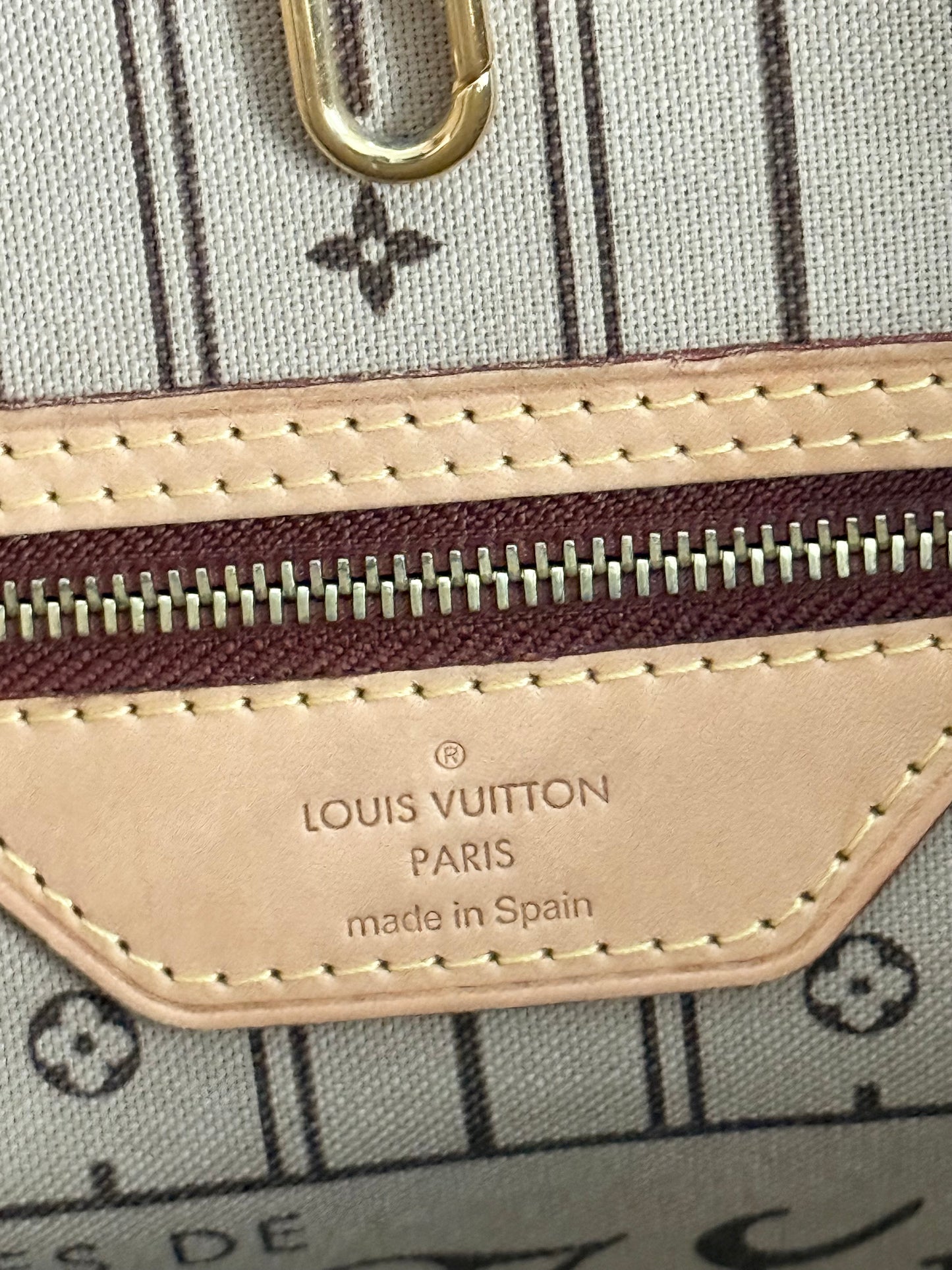 Neverfull MM with Dustbag and Insert Organizer -Year: 2012