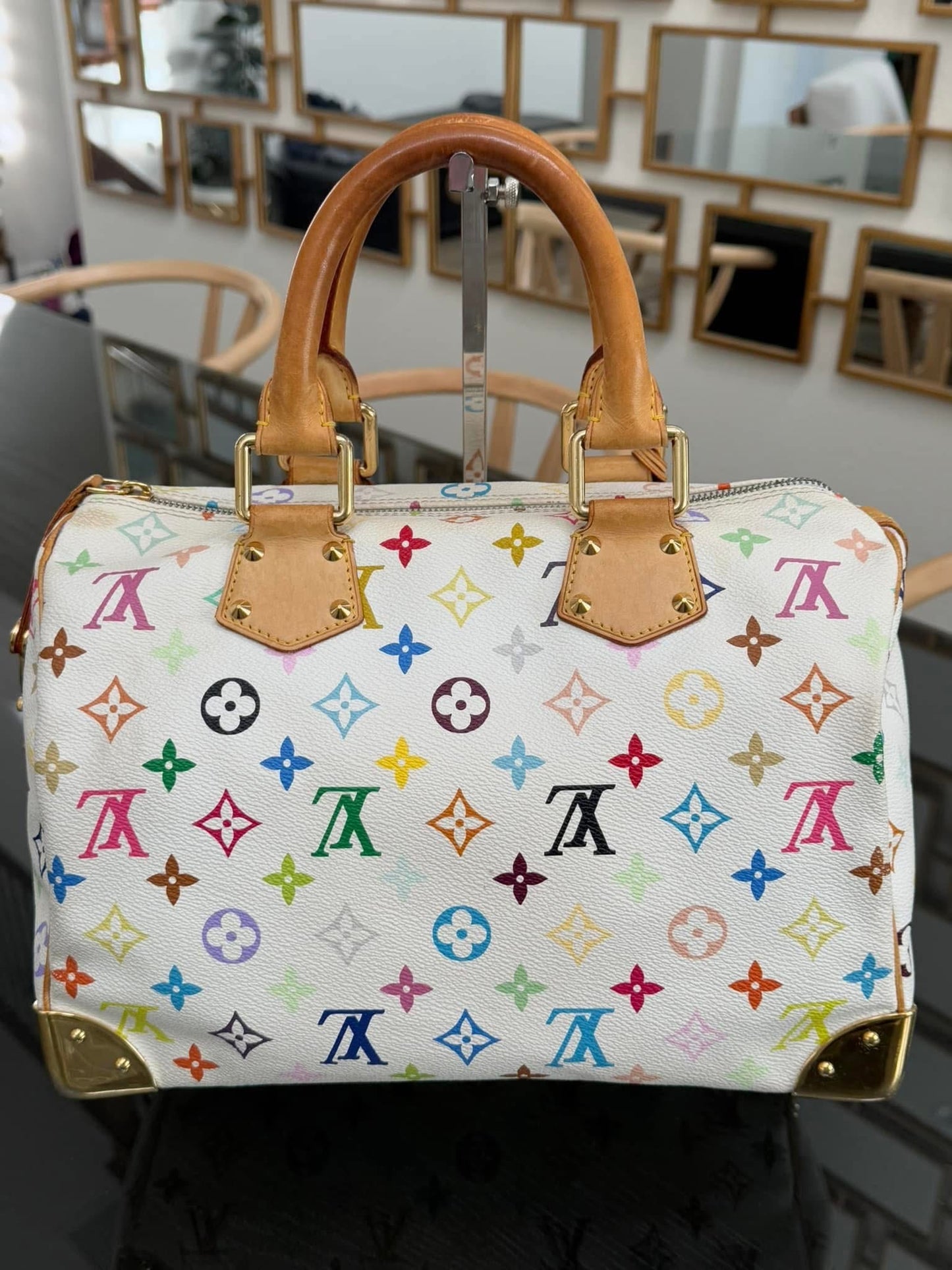 Multicolor Speedy 30 with Dustbag and Insert Organizer π
Year: 2006