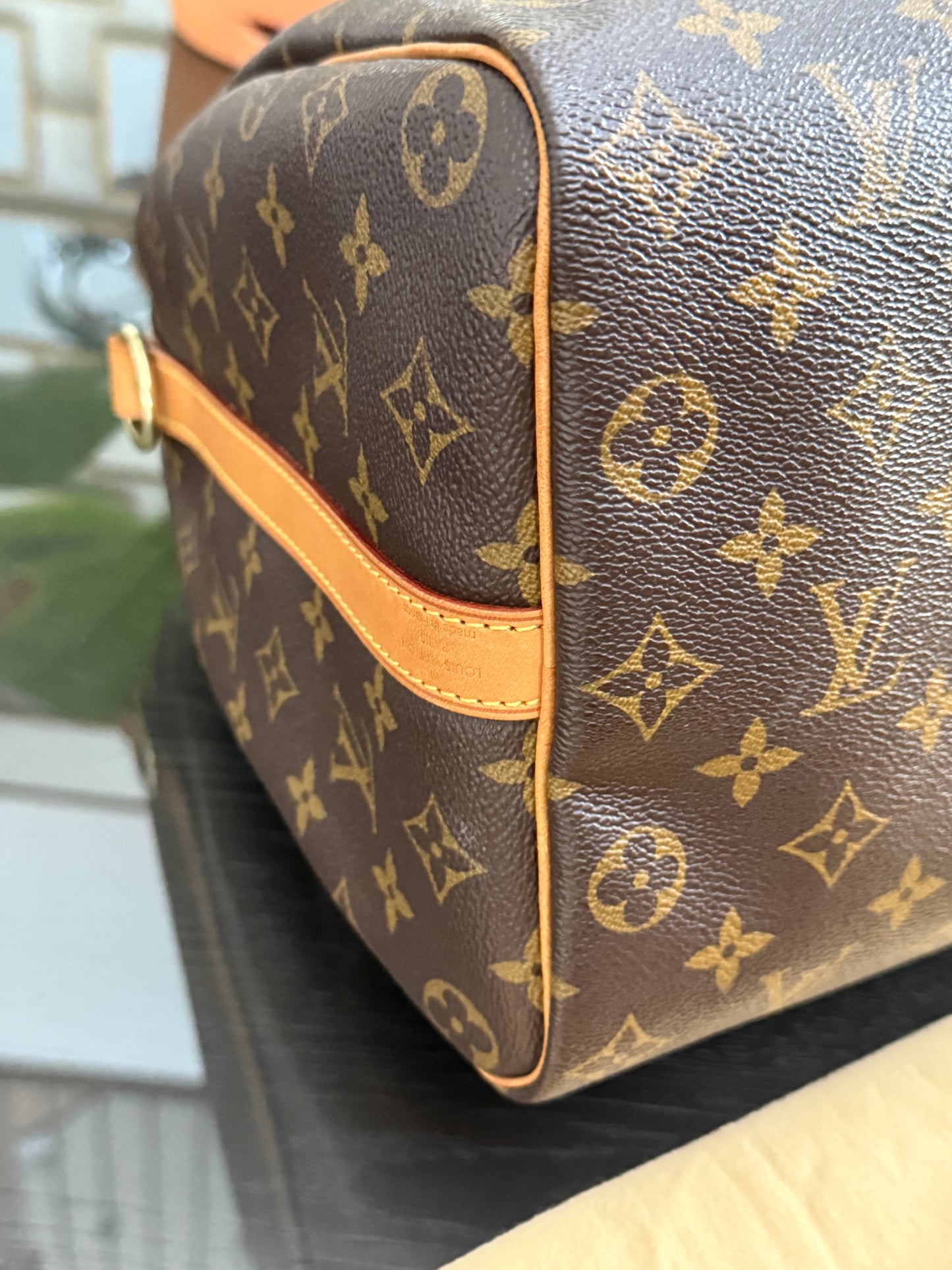 Speedy 35 Bandoulier with lock ๐key, Dustbag and handle cover - ๐
Year: 2011