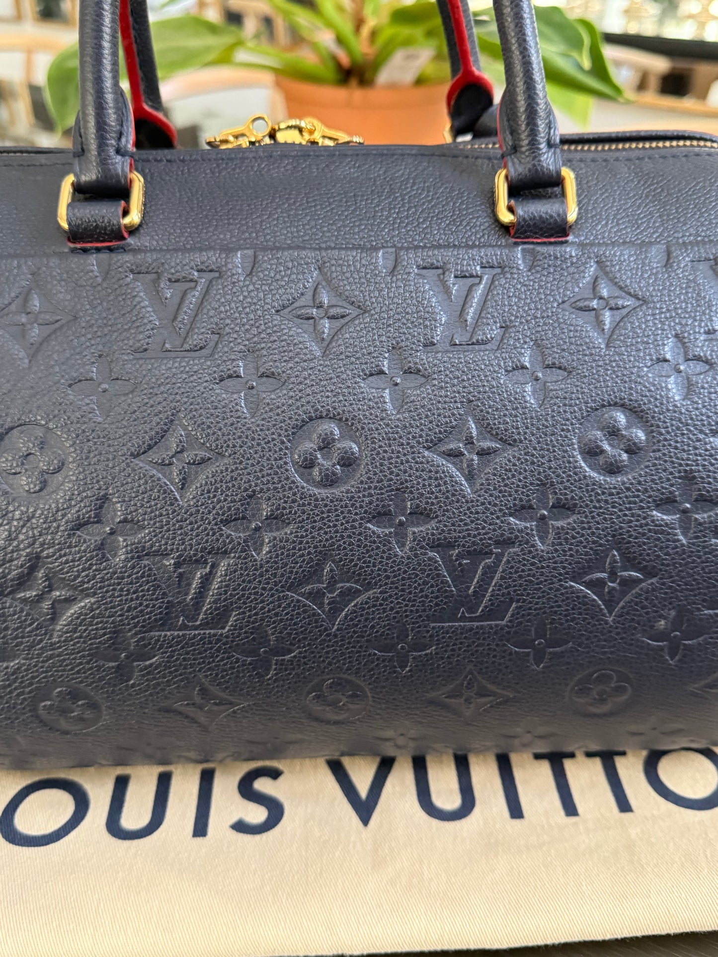 Empreinte Speedy 30 Bandoulier Marine Rouge with Dustbag ๐๏ธ Year: 2016