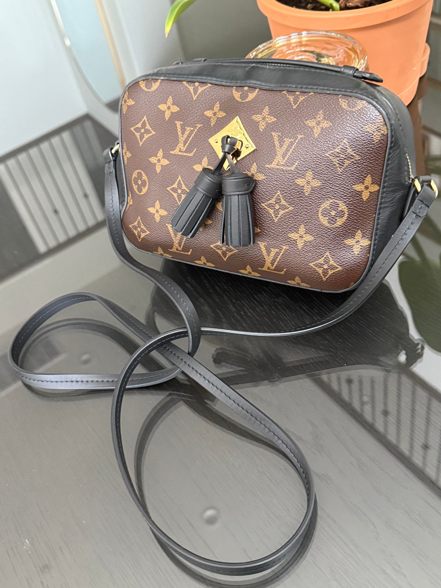 Saintonge Monogram Noir Crossbody -🗓️ Year: 2018