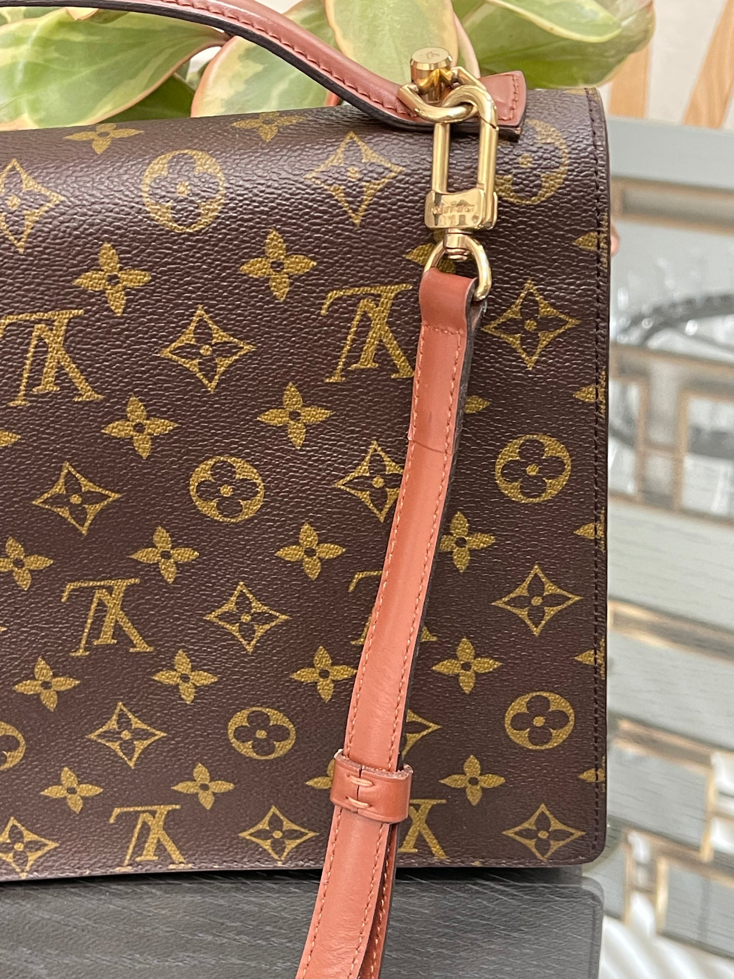 Monceau 28 Crossbody 2 Way Bag - Year: 1995
