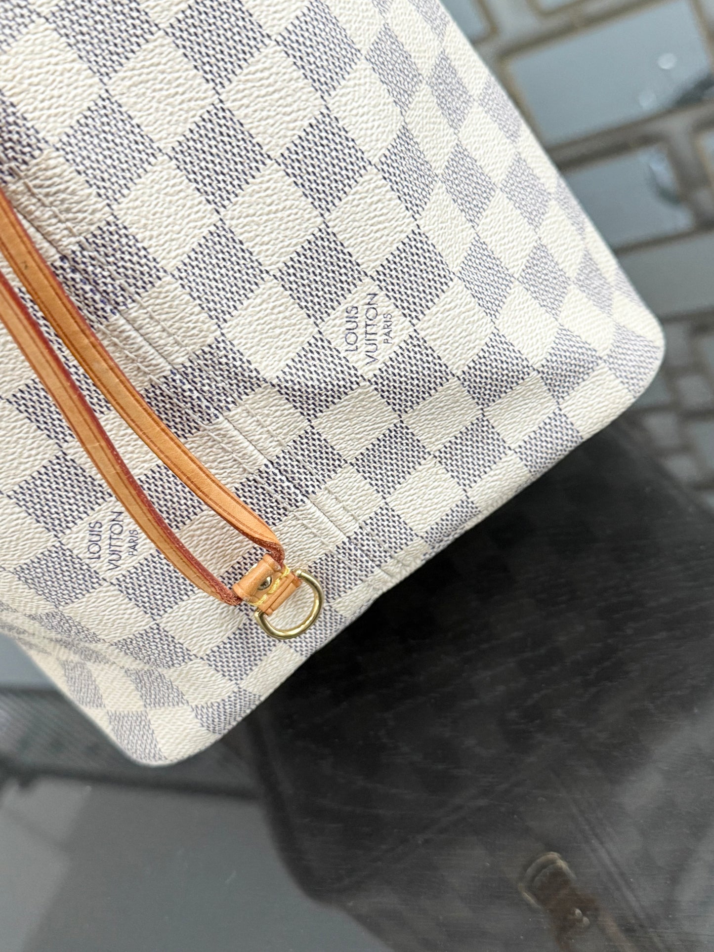 Neverfull GM in Azur with Dustbag Insert Organizer 🗓️ Year: 2011
